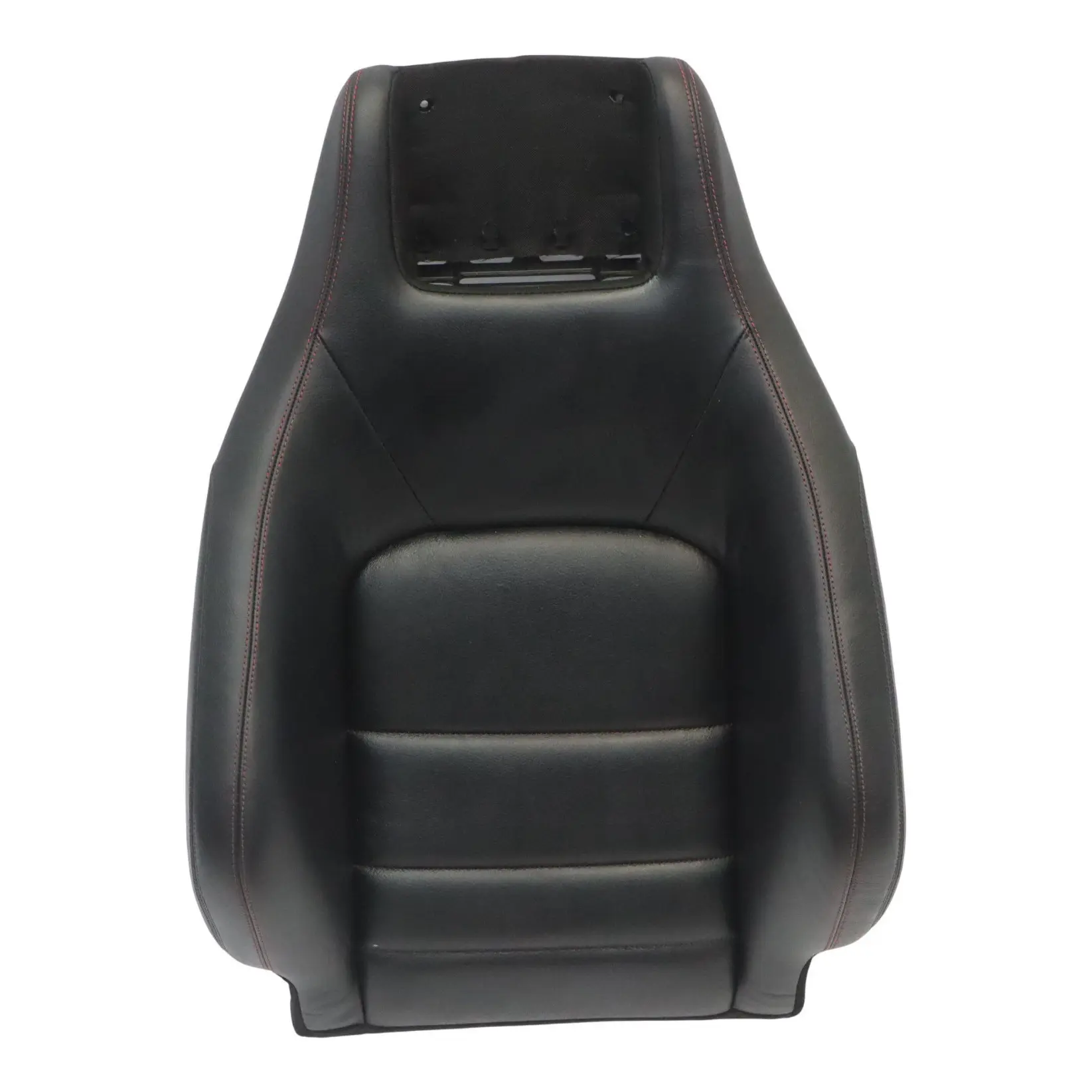 Mercedes C207 AMG Seat Backrest Front Left Right N/O/S Heated Black Leather Red