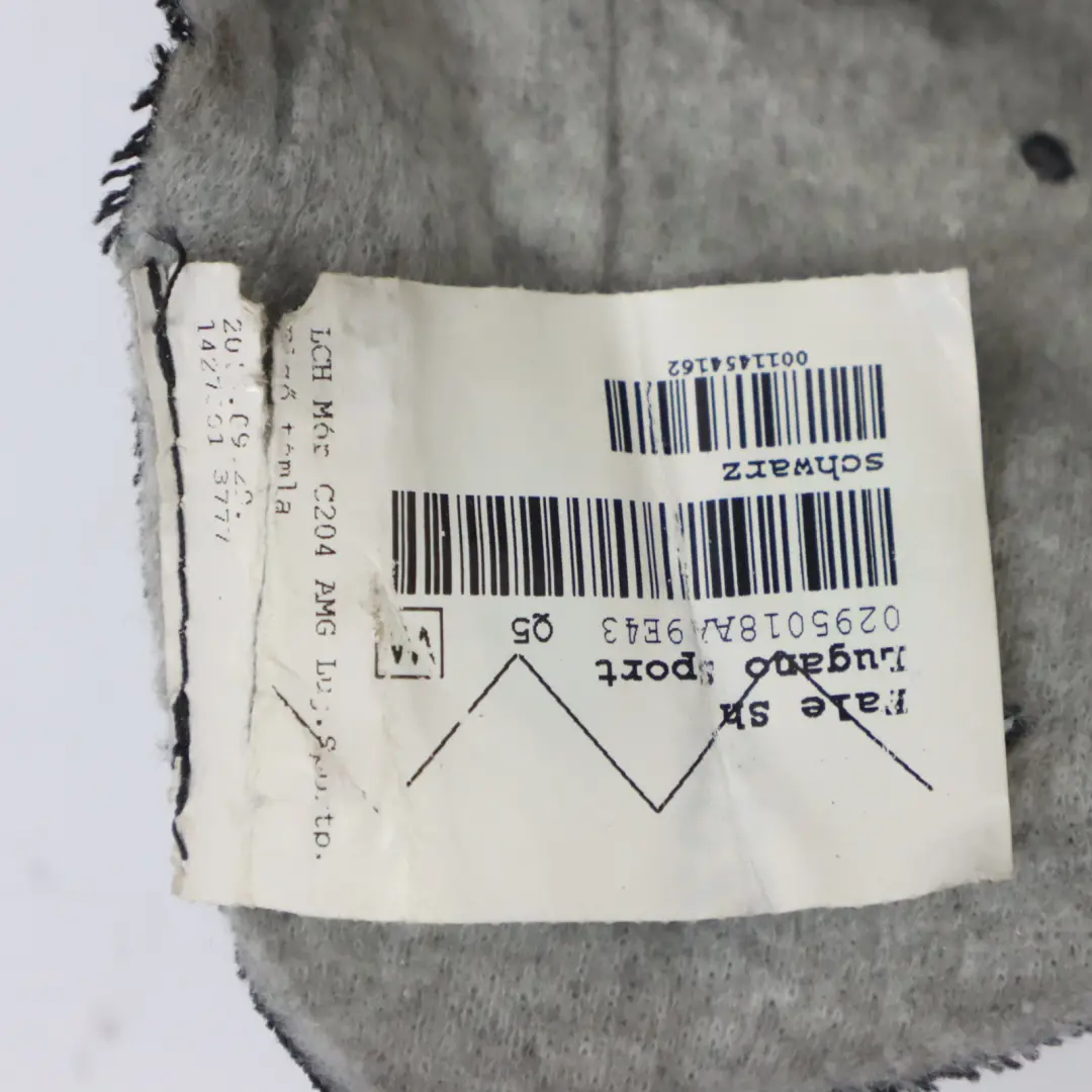 Schienale anteriore sinistro destro riscaldato pelle nera per Mercedes C207 AMG con numero di parte A2049109106 Mercedes C207 AMG Schienale anteriore sinistro destro riscaldato pelle nera - SKU A2049109106 - Numero di parte A2049109106