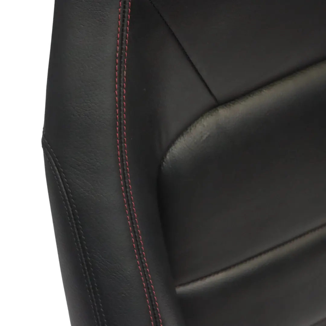 Mercedes C207 AMG Siège Avant Gauche Droite Chauffant Cuir Noir Rouge - SKU A2049109106 - Numéro de pièce A2049109106