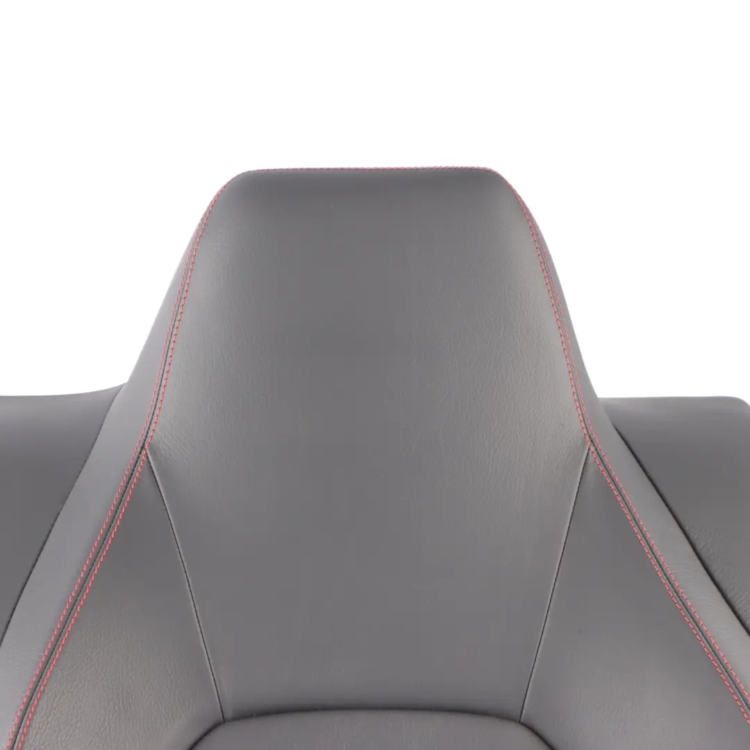 Backrest Mercedes C204 C207 Rear Left N/S Back Cover Leather Black Red to Seat with Part number A2049204702 Seat Backrest Mercedes C204 C207 Rear Left N/S Back Cover Leather Black Red - SKU A2049204702 - Part number A2049204702