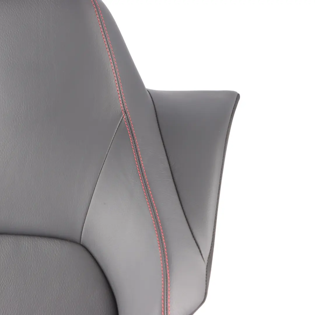 Backrest Mercedes C204 C207 Rear Left N/S Back Cover Leather Black Red to Seat with Part number A2049204702 Seat Backrest Mercedes C204 C207 Rear Left N/S Back Cover Leather Black Red - SKU A2049204702 - Part number A2049204702