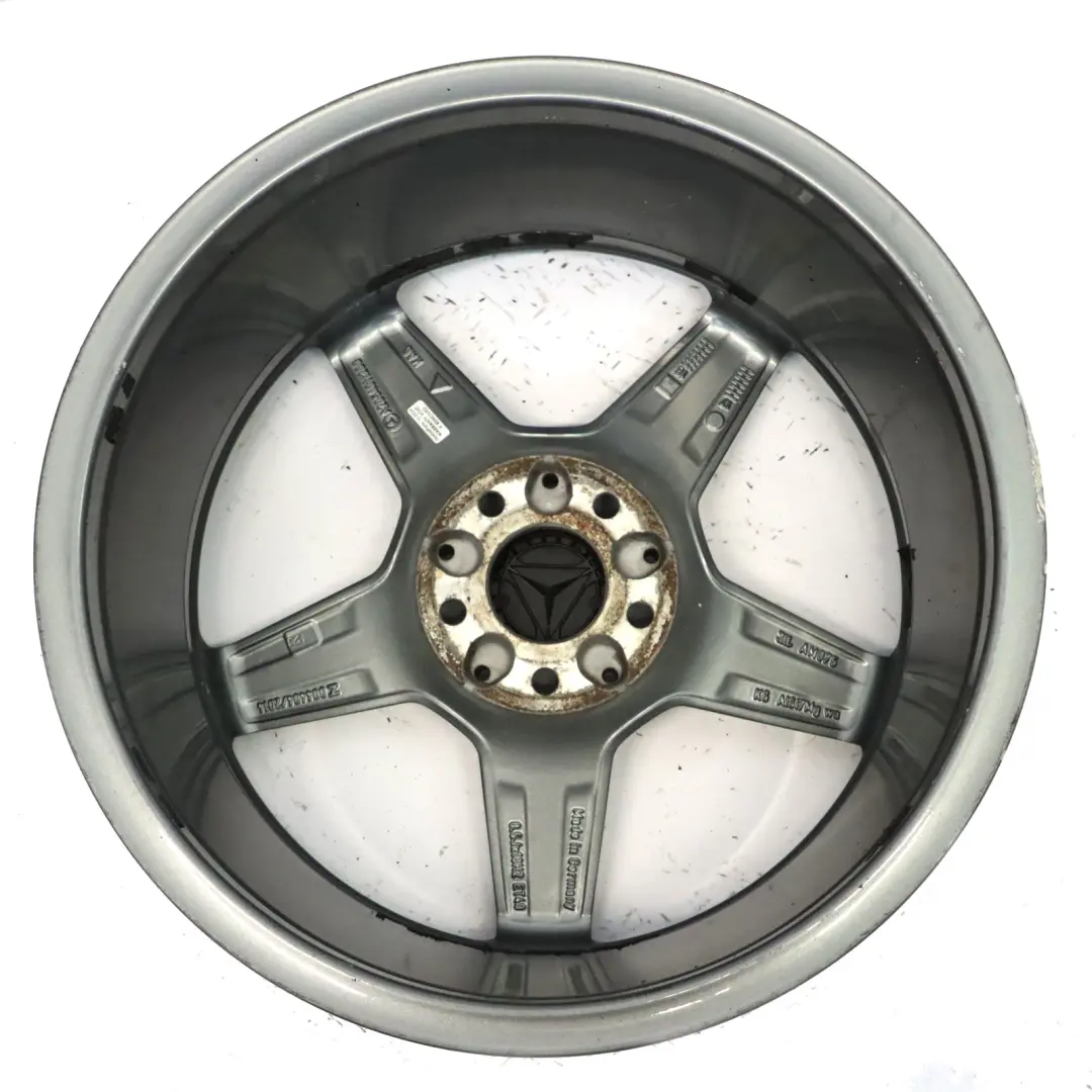 Himalaya Grey AMG Alloy Wheel Rim 5 Spoke 18" 8,5J to Mercedes W205 with Part number A2054011200 Mercedes W205 Himalaya Grey AMG Alloy Wheel Rim 5 Spoke 18" 8,5J - SKU A2054011200-3 - Part number A2054011200