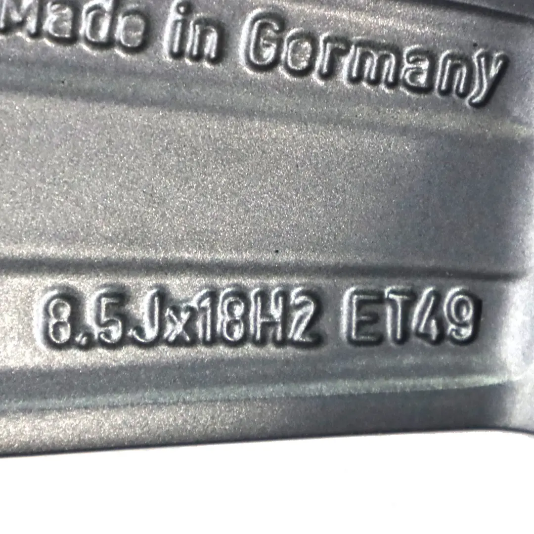 Himalaya Grey AMG Alloy Wheel Rim 5 Spoke 18" 8,5J to Mercedes W205 with Part number A2054011200 Mercedes W205 Himalaya Grey AMG Alloy Wheel Rim 5 Spoke 18" 8,5J - SKU A2054011200-3 - Part number A2054011200