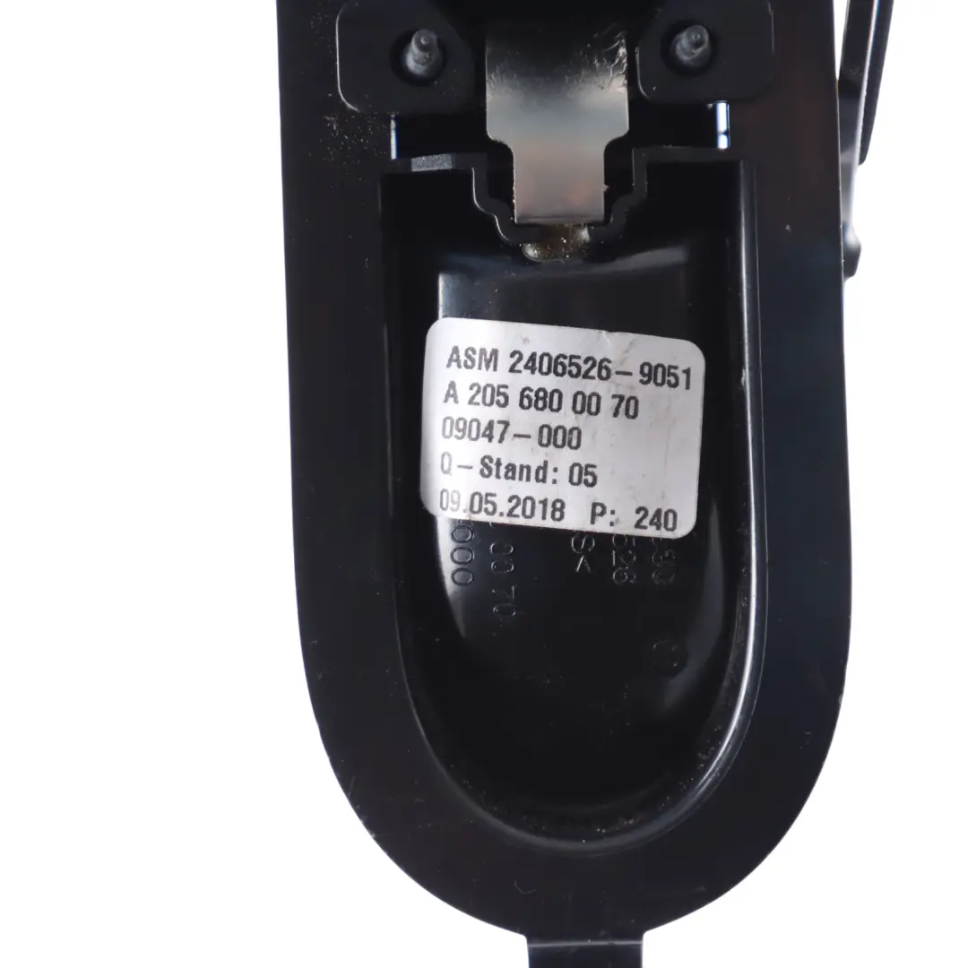 Vano Portaoggetti Serratura Cassetto Nero per Mercedes W205 con numero di parte A2056800198 Mercedes W205 Vano Portaoggetti Serratura Cassetto Nero - SKU A2056800198-2 - Numero di parte A2056800198