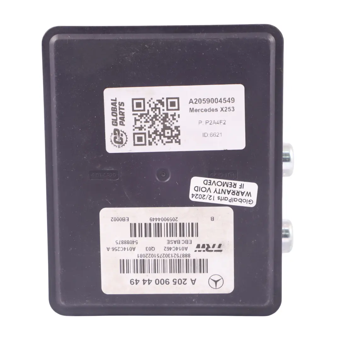 Mercedes C253 ABS Pump Hydraulic Pump Module A2059004948 - SKU A2059004549 - Part number A2059004549