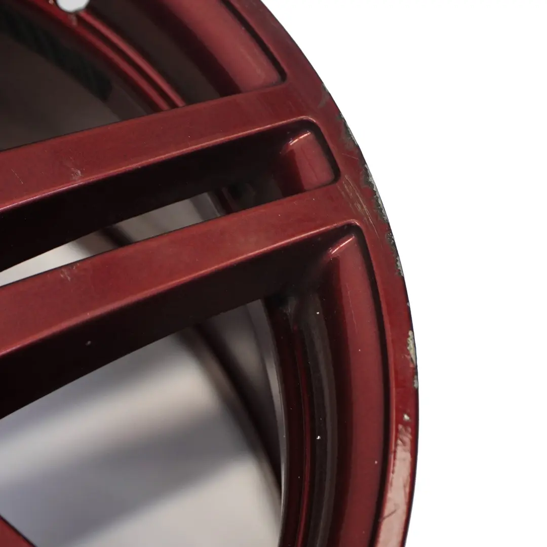 Mercedes C207 A207 AMG Front Red Alloy Wheel Rim 18" 8J ET:45 - SKU A2074011302-7 - Part number A2074011302
