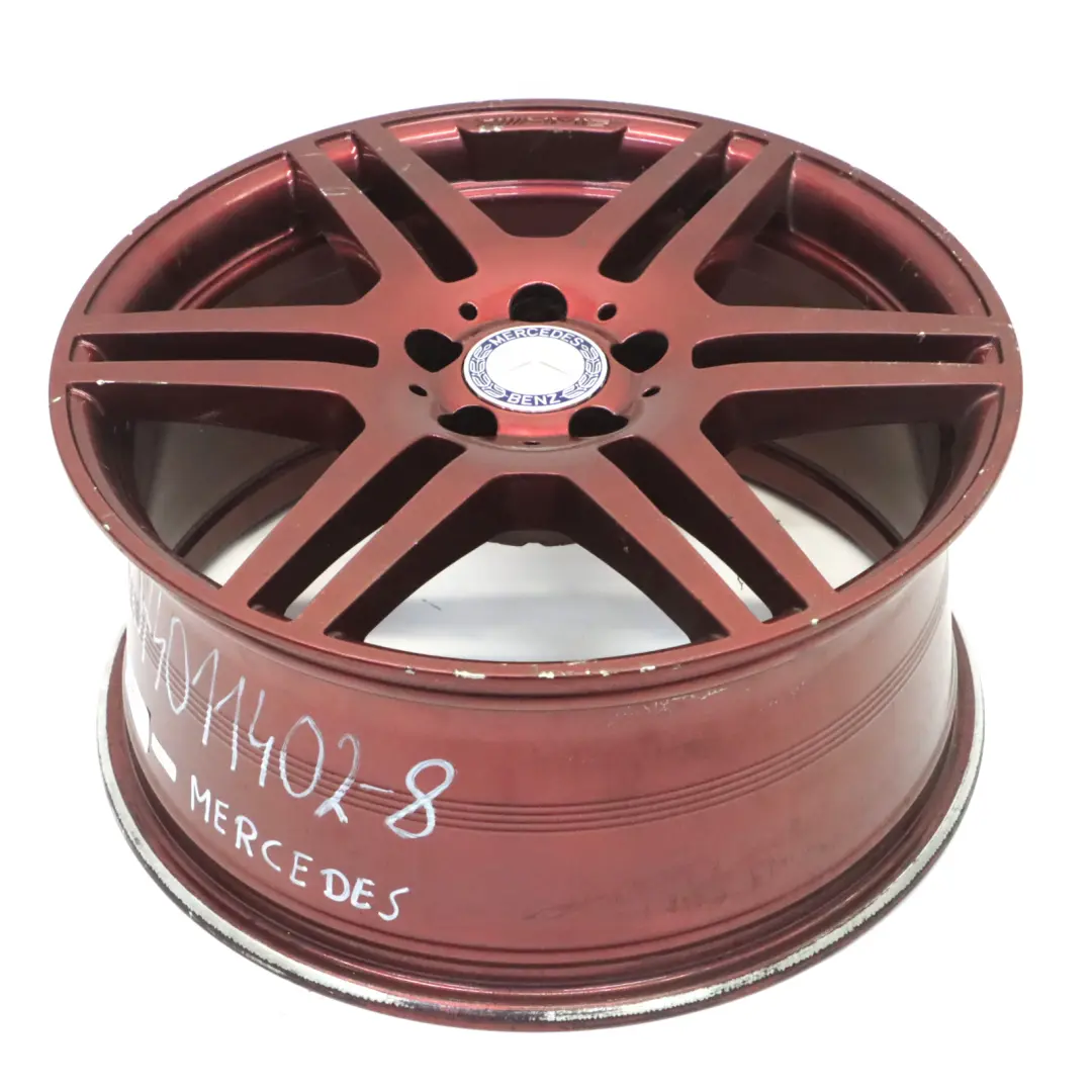 Llanta de aleación trasera 18" 8.5J ET:49 para Mercedes C207 A207 AMG con número de pieza A2074011402 Mercedes C207 A207 AMG Llanta de aleación trasera 18" 8.5J ET:49 - SKU A2074011402-8 - Número de pieza A2074011402