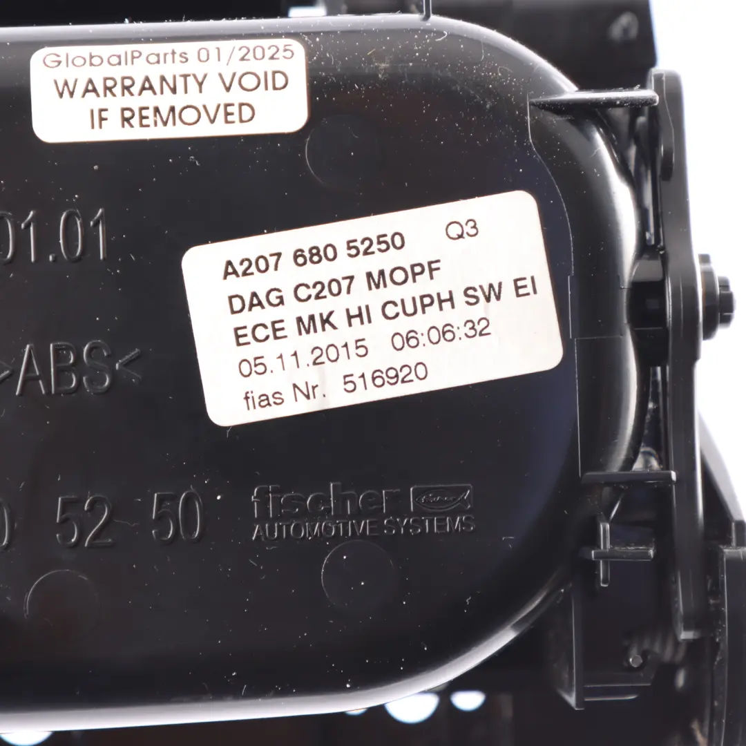 Centre Console Cup Holder Tray Storage Compartment to Mercedes C207 with Part number A2076805250 Mercedes C207 Centre Console Cup Holder Tray Storage Compartment - SKU A2076805250-1 - Part number A2076805250