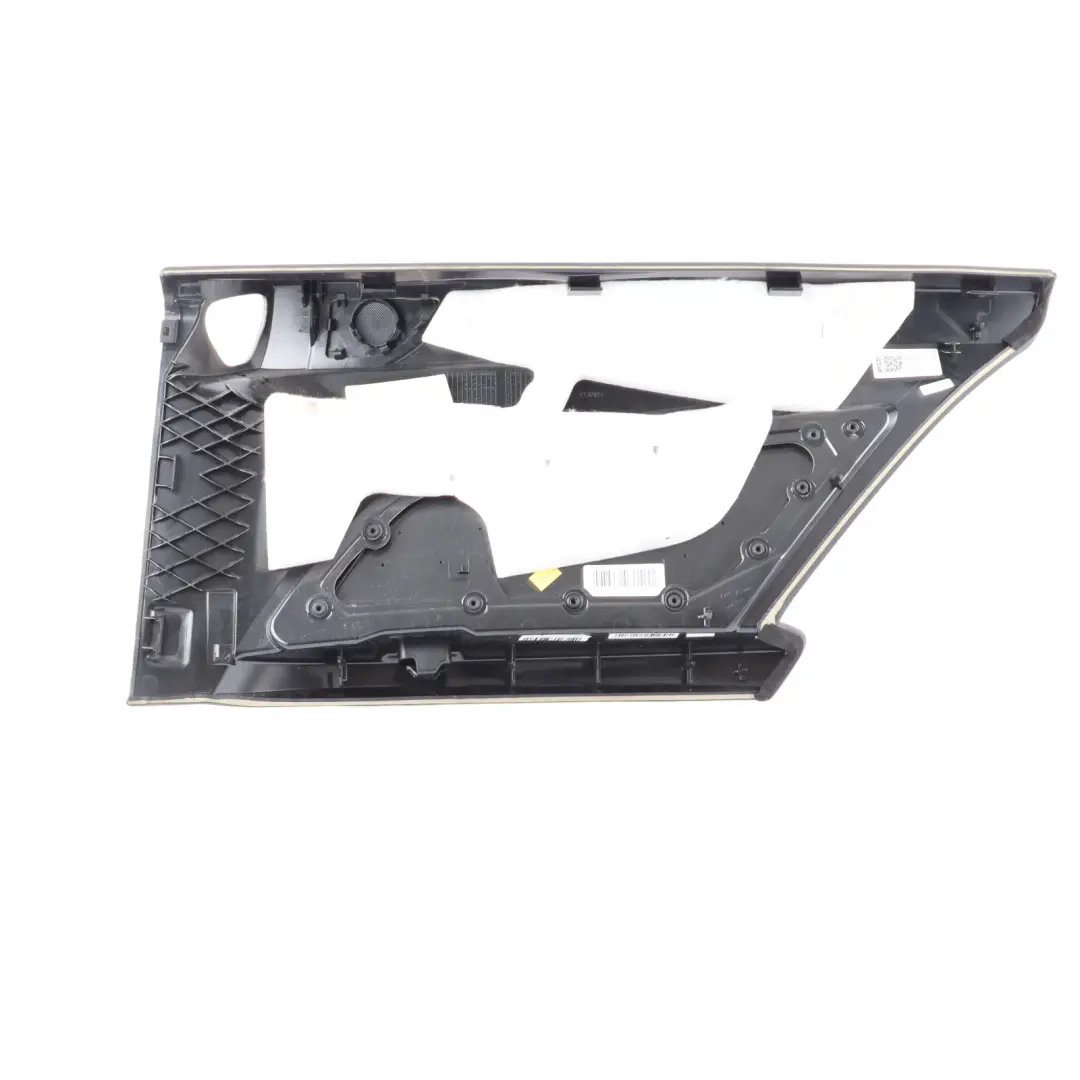 Lateral Panel Left N/S Trim Covering Leather Black Red to Mercedes C207 Rear with Part number A2076908725 Mercedes C207 Rear Lateral Panel Left N/S Trim Covering Leather Black Red - SKU A2076908725 - Part number A2076908725