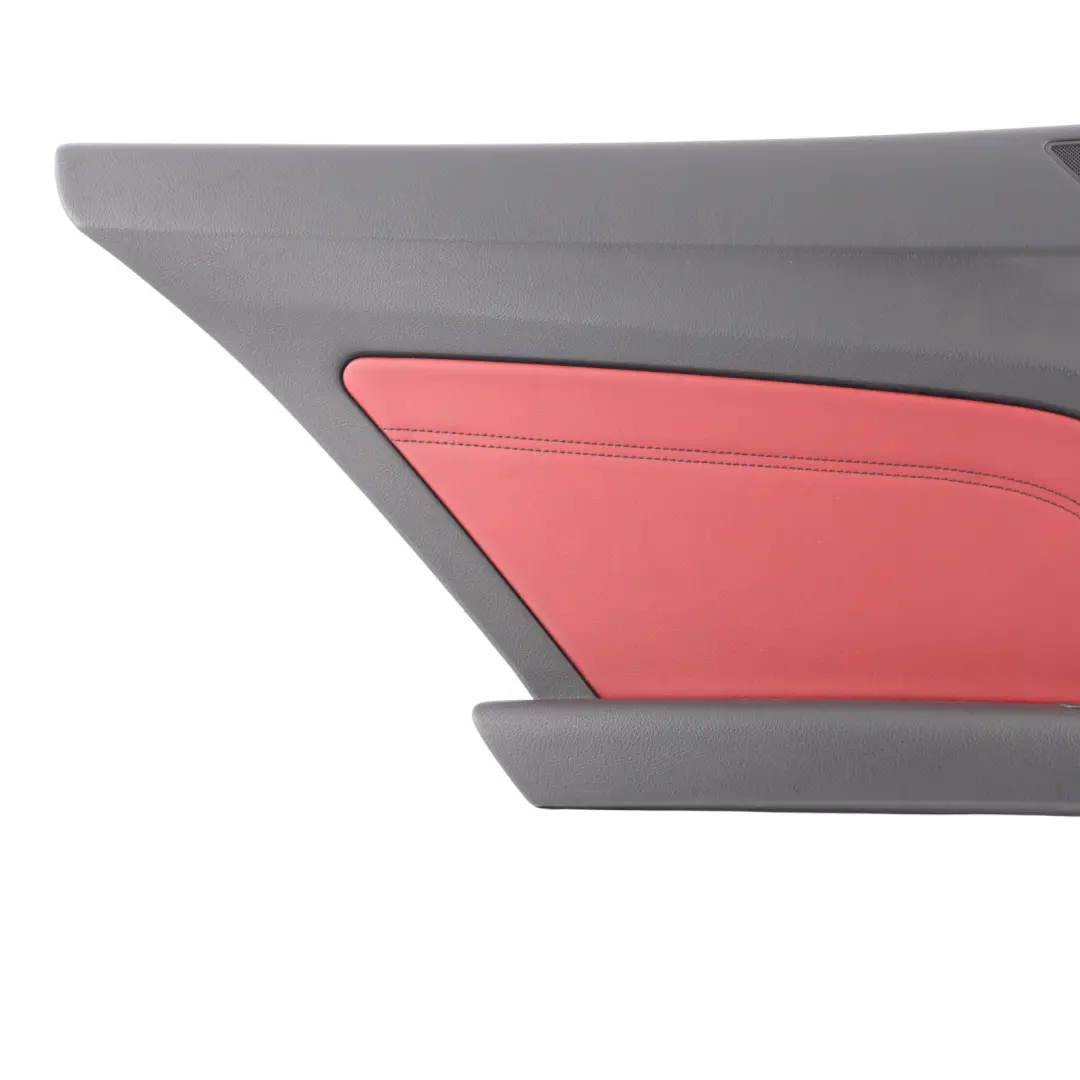 Lateral Panel Left N/S Trim Covering Leather Black Red to Mercedes C207 Rear with Part number A2076908725 Mercedes C207 Rear Lateral Panel Left N/S Trim Covering Leather Black Red - SKU A2076908725 - Part number A2076908725
