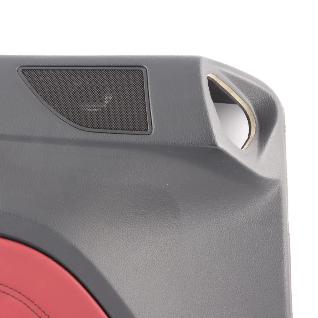 Lateral Panel Left N/S Trim Covering Leather Black Red to Mercedes C207 Rear with Part number A2076908725 Mercedes C207 Rear Lateral Panel Left N/S Trim Covering Leather Black Red - SKU A2076908725 - Part number A2076908725