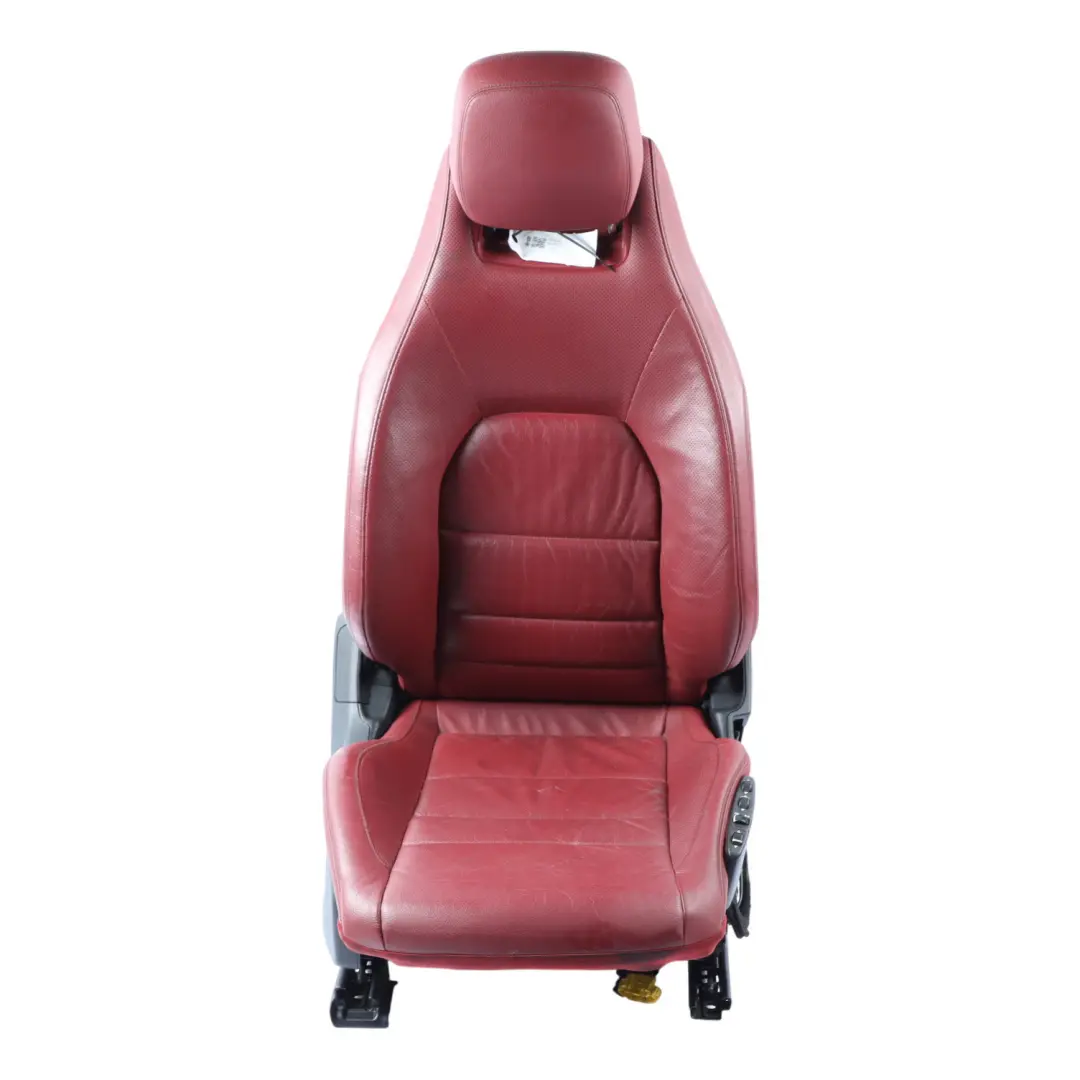 Front Right O/S Interior Heated Electric Leather Red to Mercedes C207 A207 Seat with Part number A2079101005 Mercedes C207 A207 Seat Front Right O/S Interior Heated Electric Leather Red - SKU A2079101005-10 - Part number A2079101005