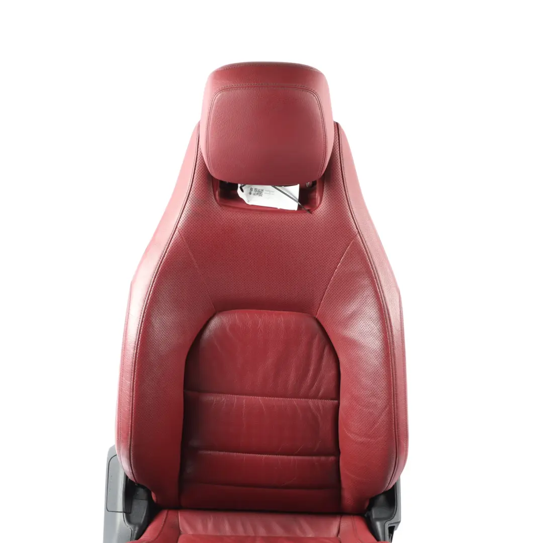 Front Right O/S Interior Heated Electric Leather Red to Mercedes C207 A207 Seat with Part number A2079101005 Mercedes C207 A207 Seat Front Right O/S Interior Heated Electric Leather Red - SKU A2079101005-10 - Part number A2079101005