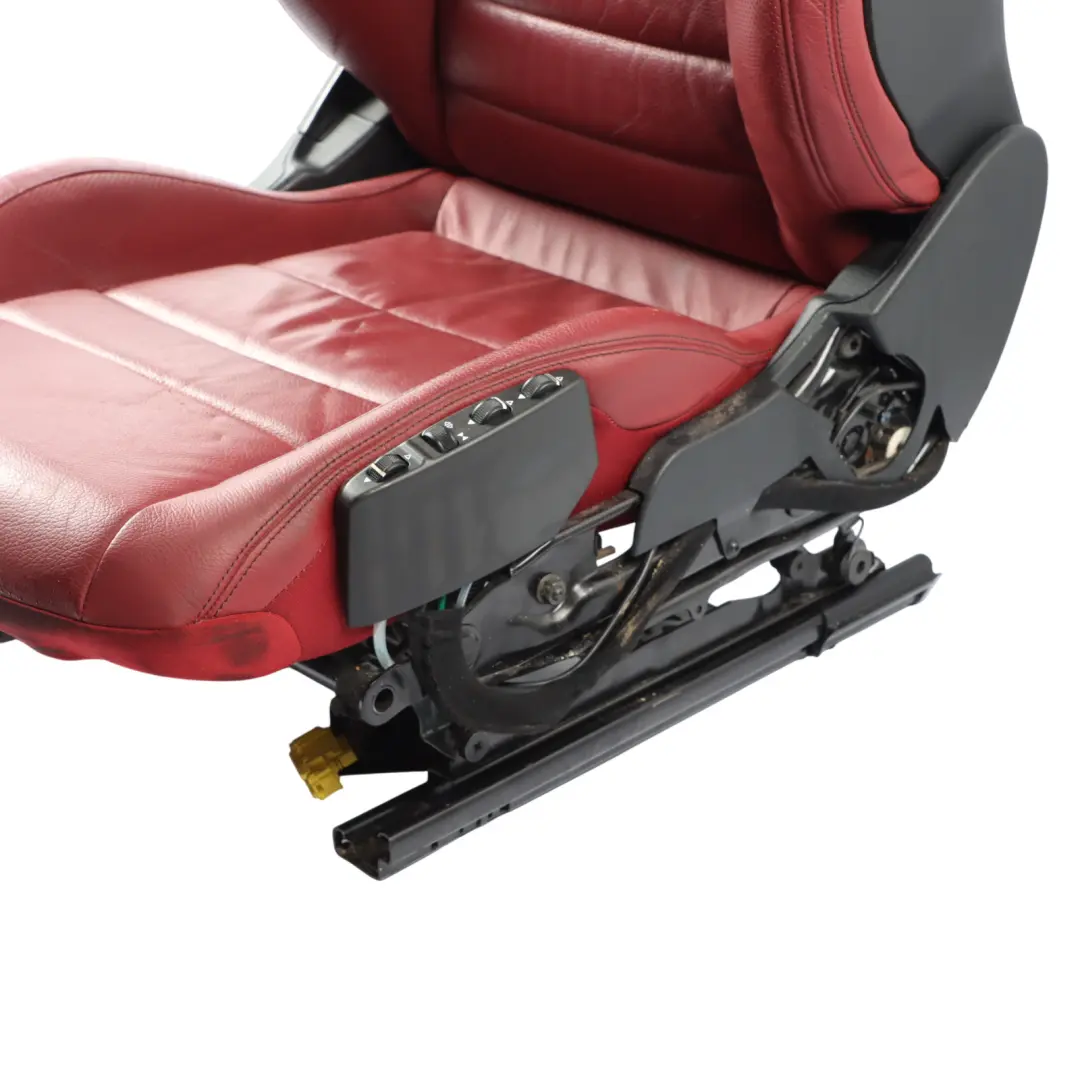 Front Right O/S Interior Heated Electric Leather Red to Mercedes C207 A207 Seat with Part number A2079101005 Mercedes C207 A207 Seat Front Right O/S Interior Heated Electric Leather Red - SKU A2079101005-10 - Part number A2079101005