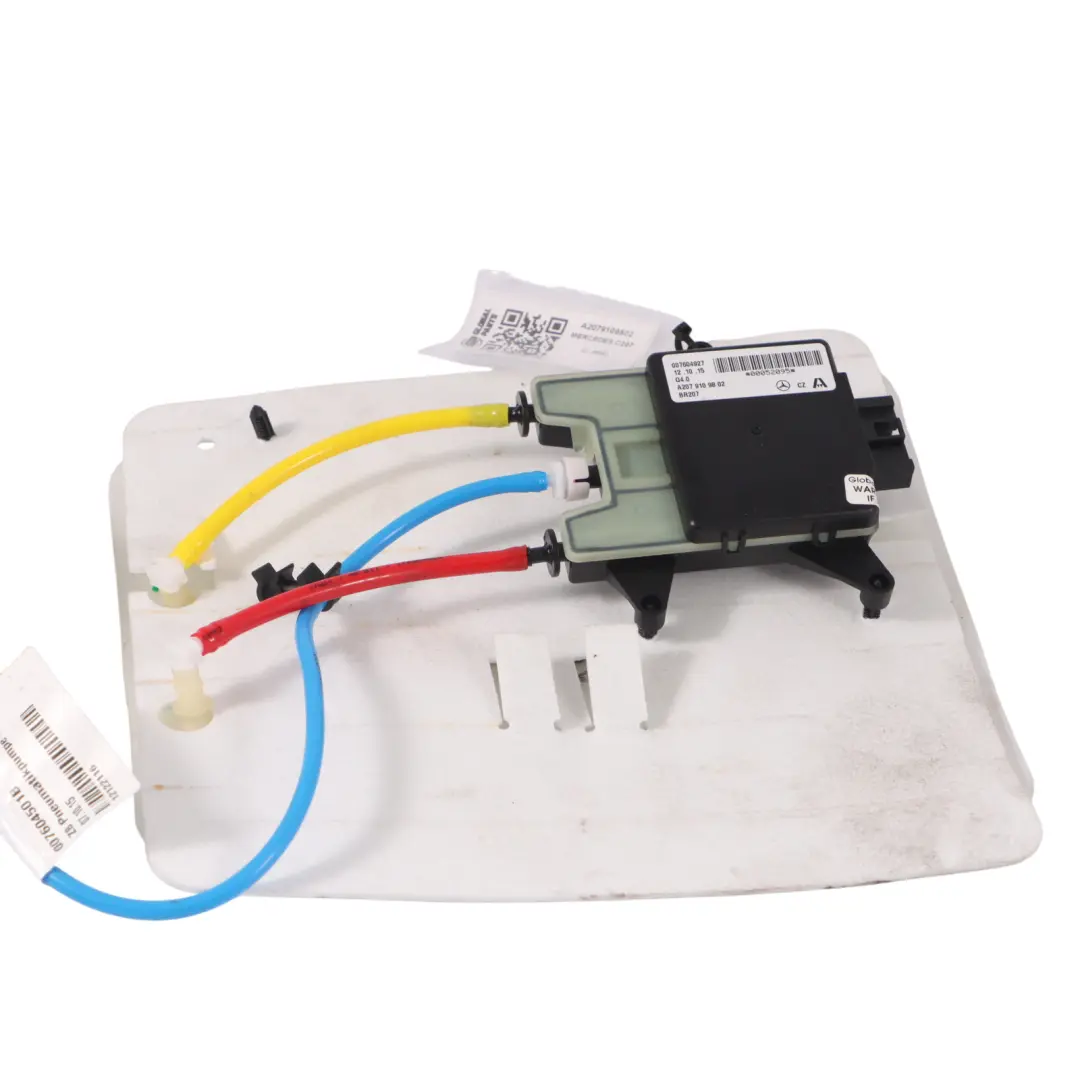 Mercedes W207 Seat Lumbar Lordosis Pad Support Pump Front Right O/S - SKU A2079109802 - Part number A2079109802