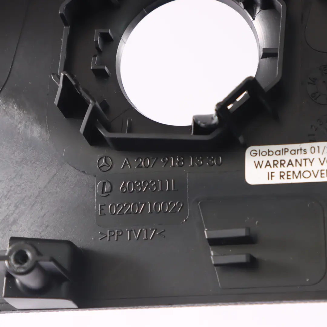 W207 Front Seat Rail Cover Trim Left N/S Panel Black to Mercedes W204 with Part number A2079181330 Mercedes W204 W207 Front Seat Rail Cover Trim Left N/S Panel Black - SKU RHD-A2079181330 - Part number A2079181330