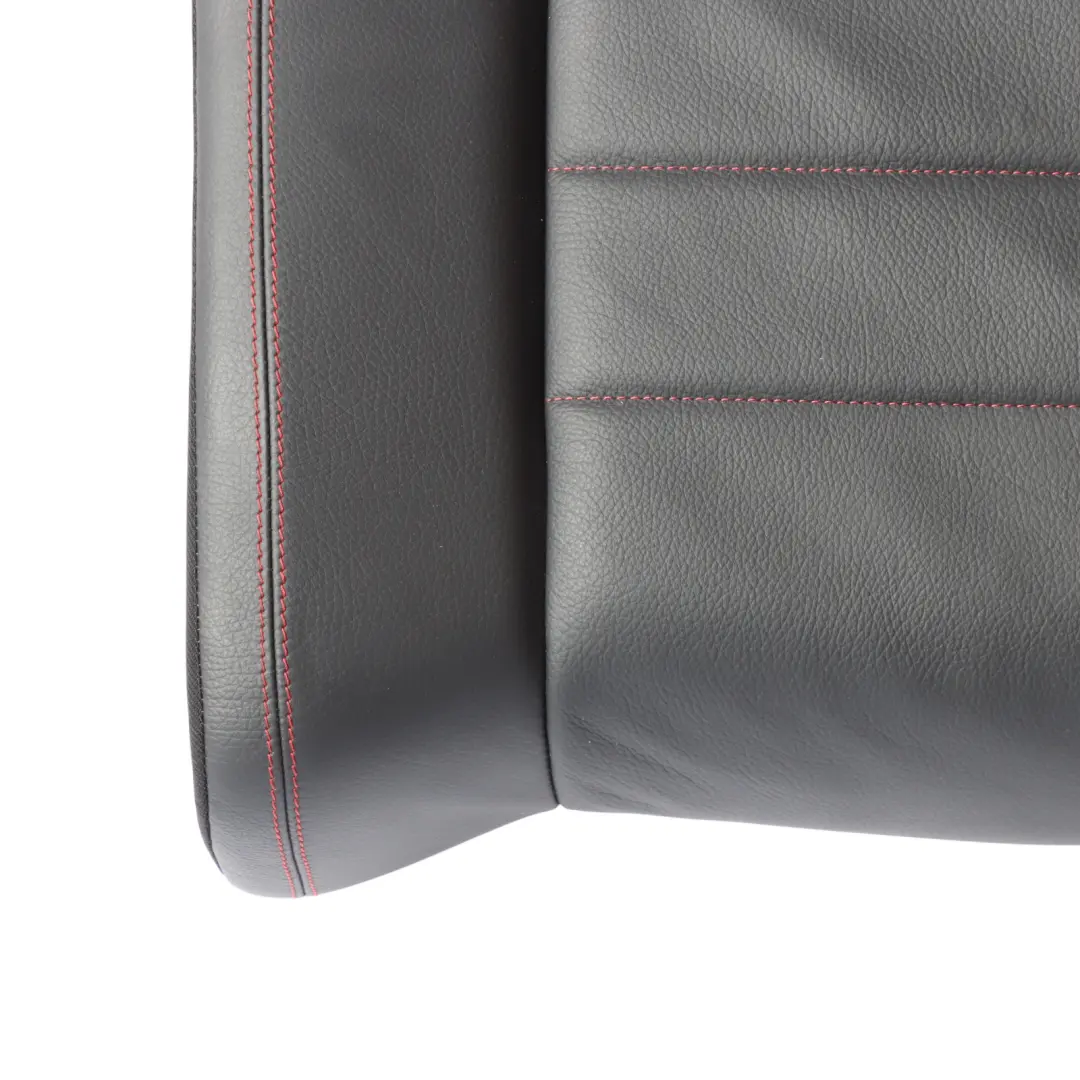 Mercedes C207 Rear Seat Bench Couch Seat Covering Black Leather - SKU A2079207901 - Part number A2079207901
