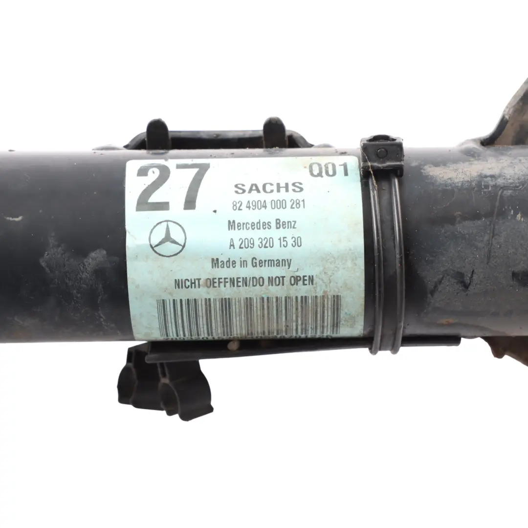 Amortisseur Avant Gauche Droite Ressort Jambe De Force A2093201530 pour Mercedes W209 à propos du numéro de pièce A2093201130 Mercedes W209 Amortisseur Avant Gauche Droite Ressort Jambe De Force A2093201530 - SKU A2093201130 - Numéro de pièce A2093201130