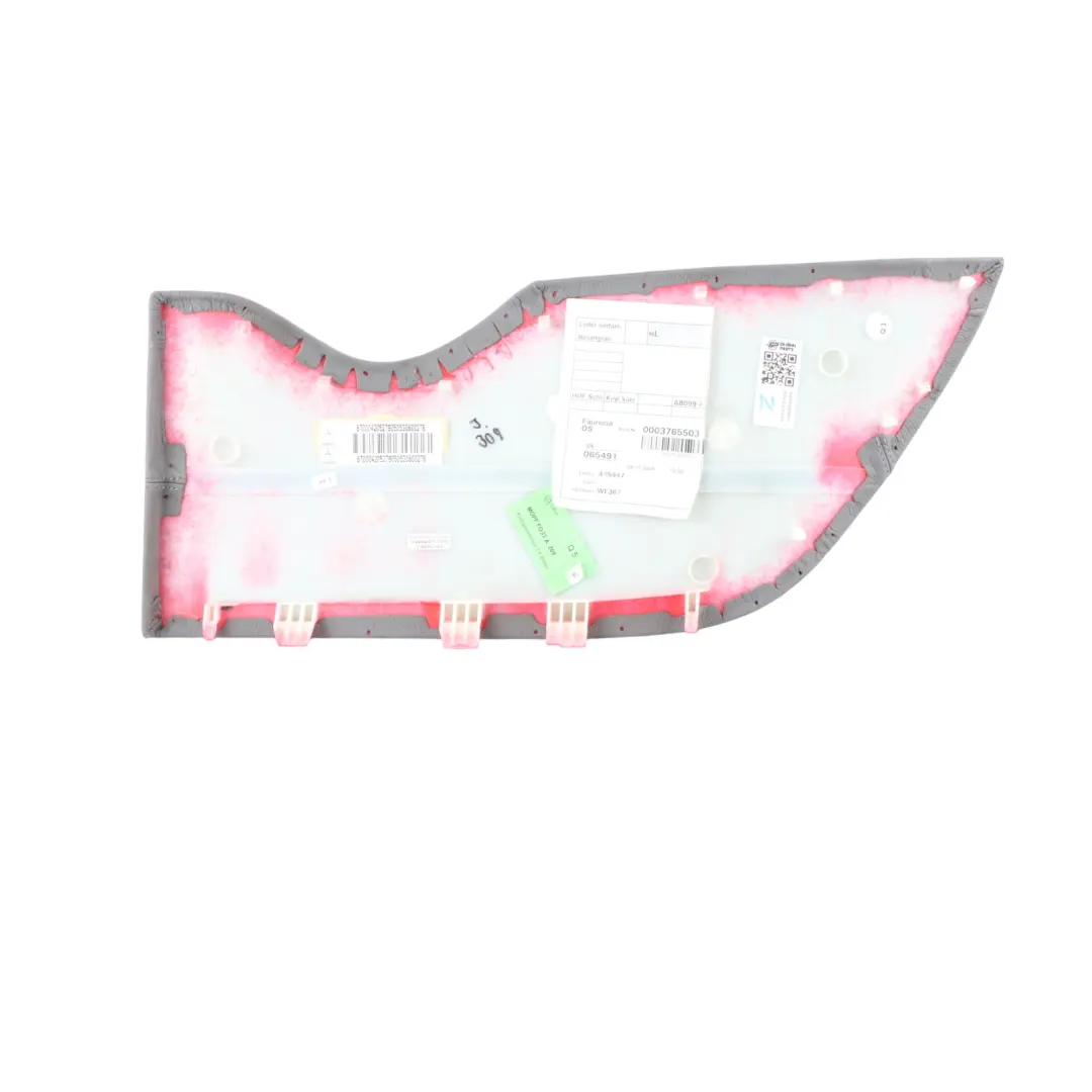 Lateral Trim Cover Mercedes A209 Rear Left N/S Lateral Side Panel Leather to with Part number A2096905926 Lateral Trim Cover Mercedes A209 Rear Left N/S Lateral Side Panel Leather - SKU A2096905926-1 - Part number A2096905926