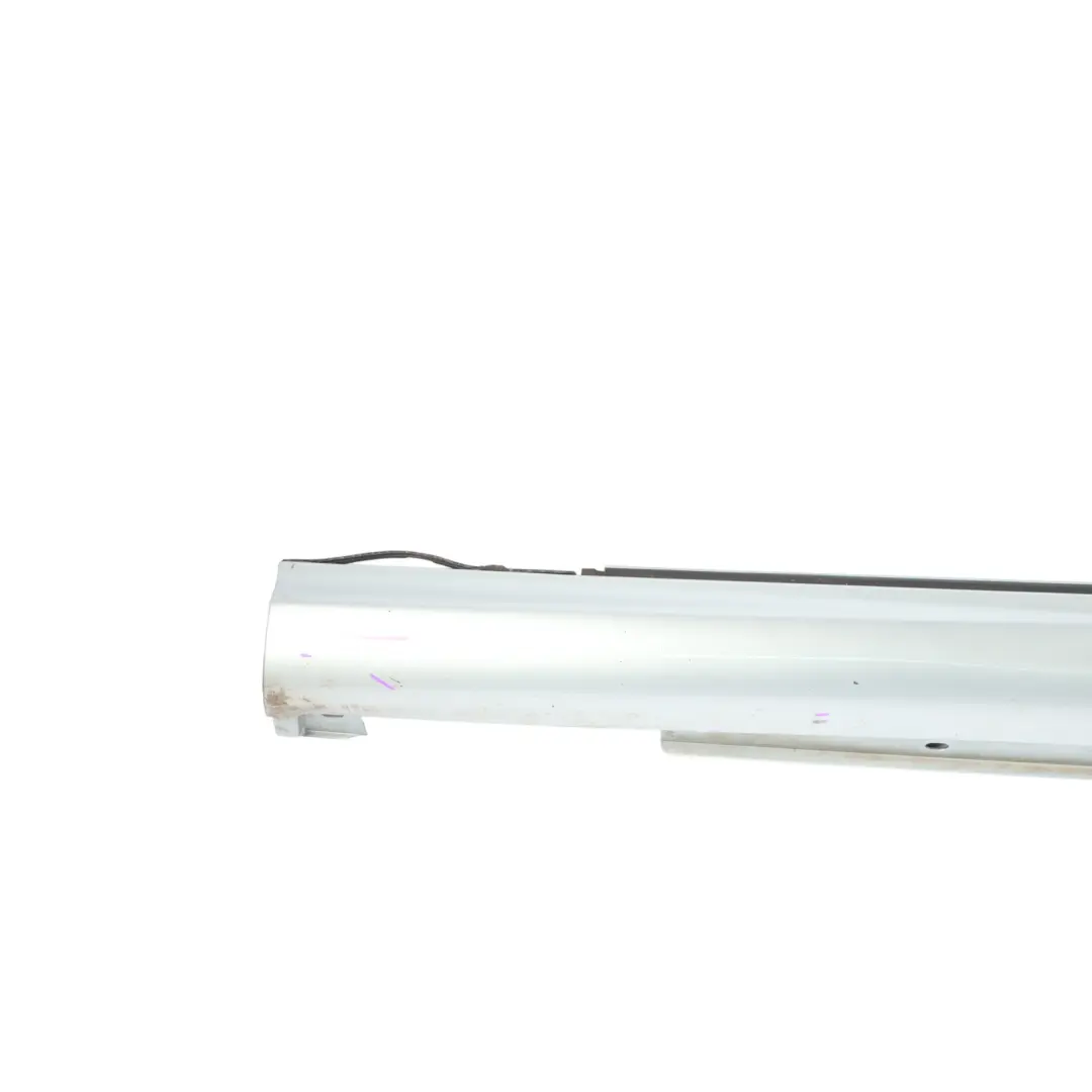 Mercedes A209 Side Skirt AMG Door Sill Cover Left N/S Tellurium Silver - 762 - SKU A2096980325-TES - Part number A2096980325