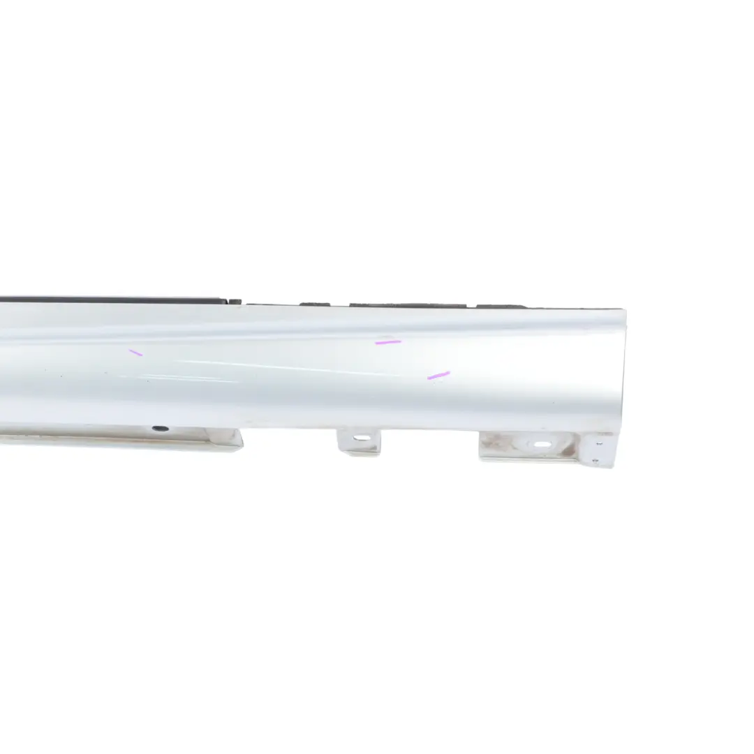 Mercedes A209 Side Skirt AMG Door Sill Cover Left N/S Tellurium Silver - 762 - SKU A2096980325-TES - Part number A2096980325