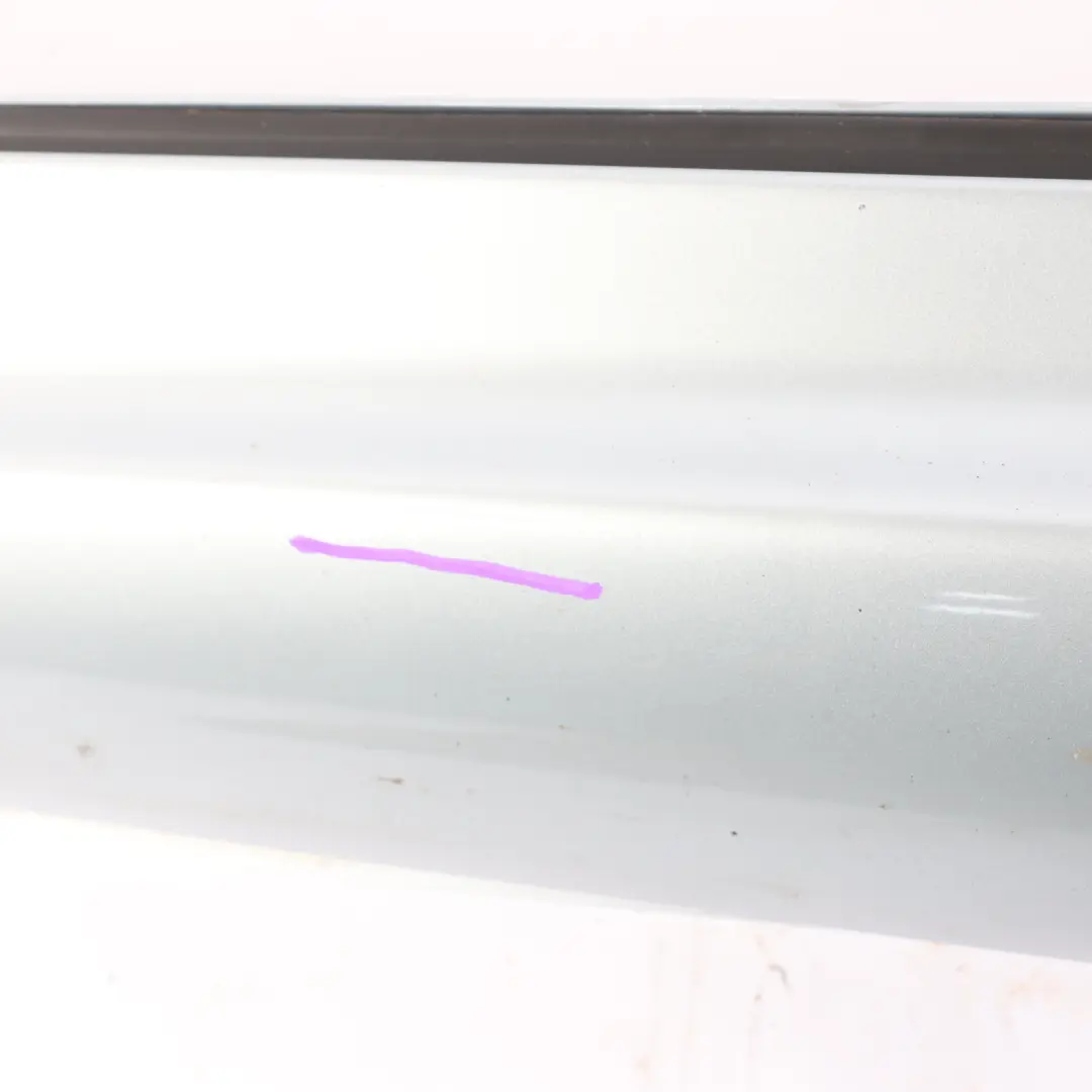 Side Skirt AMG Door Sill Cover Left N/S Tellurium Silver - 762 to Mercedes A209 with Part number A2096980325 Mercedes A209 Side Skirt AMG Door Sill Cover Left N/S Tellurium Silver - 762 - SKU A2096980325-TES - Part number A2096980325