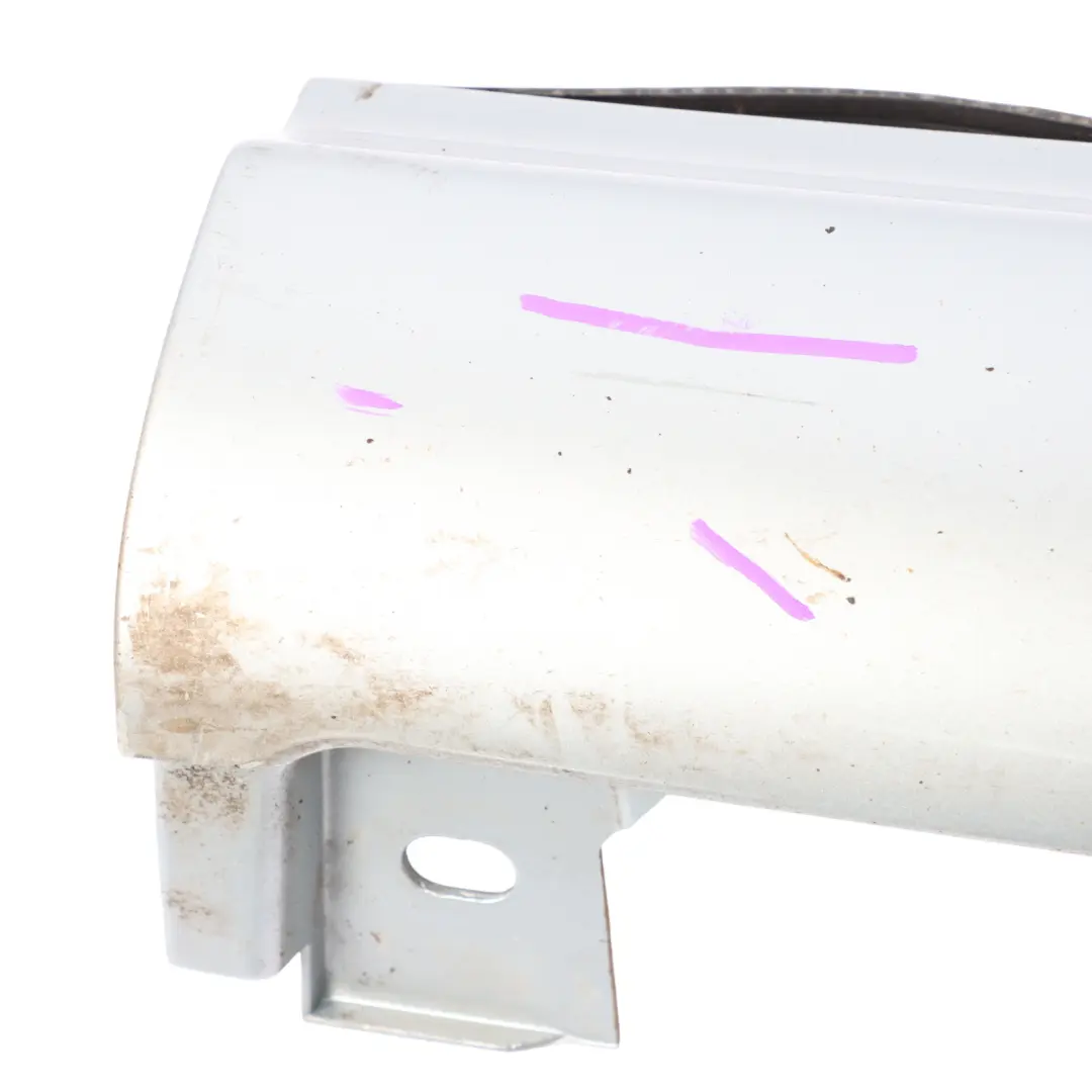 Side Skirt AMG Door Sill Cover Left N/S Tellurium Silver - 762 to Mercedes A209 with Part number A2096980325 Mercedes A209 Side Skirt AMG Door Sill Cover Left N/S Tellurium Silver - 762 - SKU A2096980325-TES - Part number A2096980325