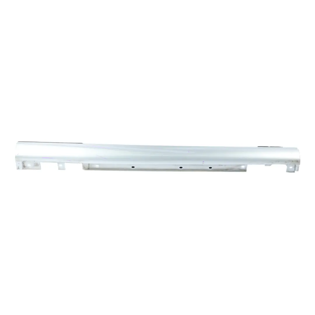 Side Skirt Door Sill Cover Right O/S Tellurium Silver - 762 to Mercedes CLK C209 with Part number A2096980454 Mercedes CLK C209 Side Skirt Door Sill Cover Right O/S Tellurium Silver - 762 - SKU A2096980454-TES1 - Part number A2096980454