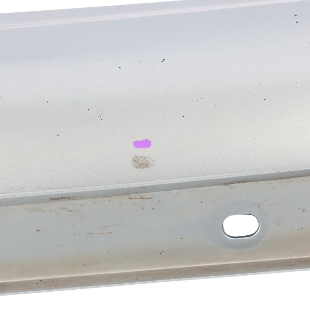 Side Skirt Door Sill Cover Right O/S Tellurium Silver - 762 to Mercedes CLK C209 with Part number A2096980454 Mercedes CLK C209 Side Skirt Door Sill Cover Right O/S Tellurium Silver - 762 - SKU A2096980454-TES1 - Part number A2096980454