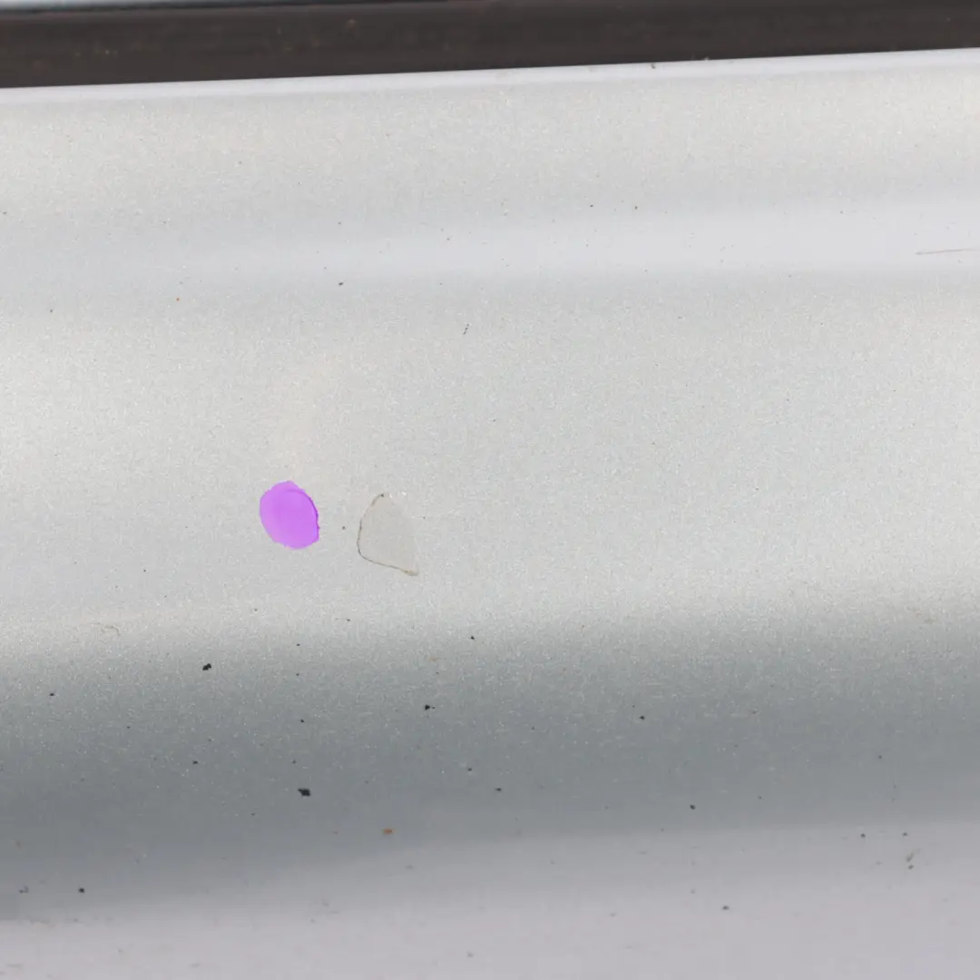 Side Skirt Door Sill Cover Right O/S Tellurium Silver - 762 to Mercedes CLK C209 with Part number A2096980454 Mercedes CLK C209 Side Skirt Door Sill Cover Right O/S Tellurium Silver - 762 - SKU A2096980454-TES1 - Part number A2096980454