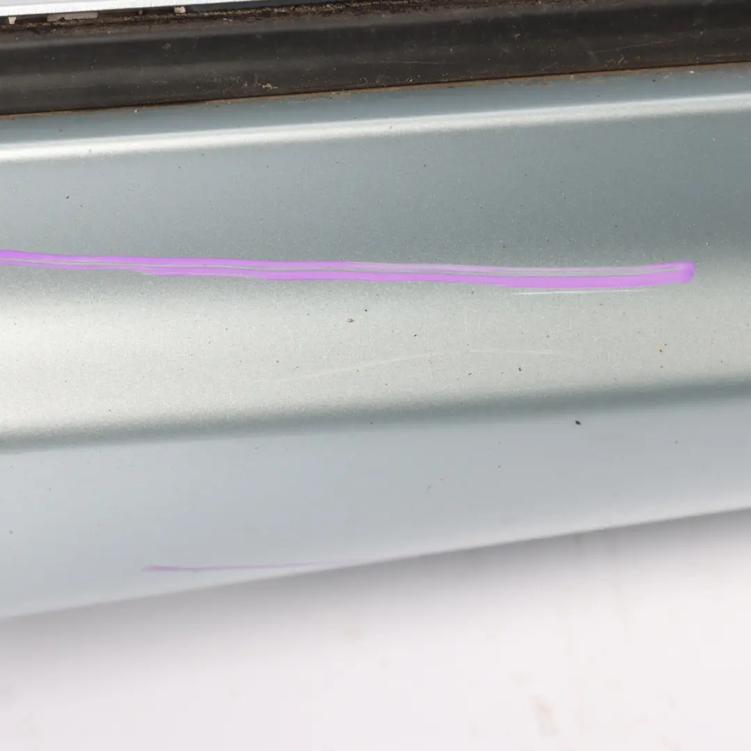 Side Skirt Door Sill Cover Right O/S Tellurium Silver - 762 to Mercedes CLK C209 with Part number A2096980454 Mercedes CLK C209 Side Skirt Door Sill Cover Right O/S Tellurium Silver - 762 - SKU A2096980454-TES1 - Part number A2096980454