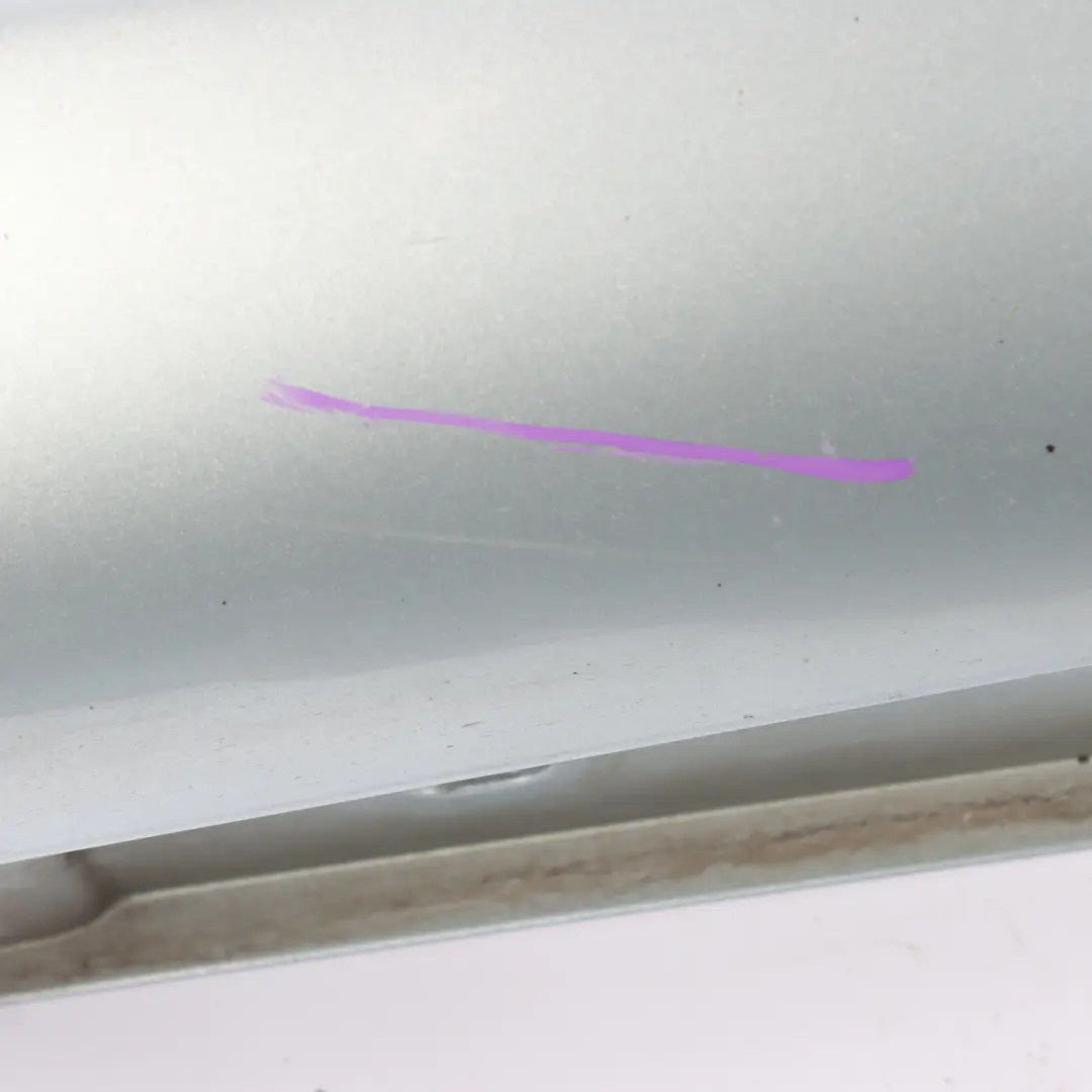 Side Skirt Door Sill Cover Right O/S Tellurium Silver - 762 to Mercedes CLK C209 with Part number A2096980454 Mercedes CLK C209 Side Skirt Door Sill Cover Right O/S Tellurium Silver - 762 - SKU A2096980454-TES1 - Part number A2096980454