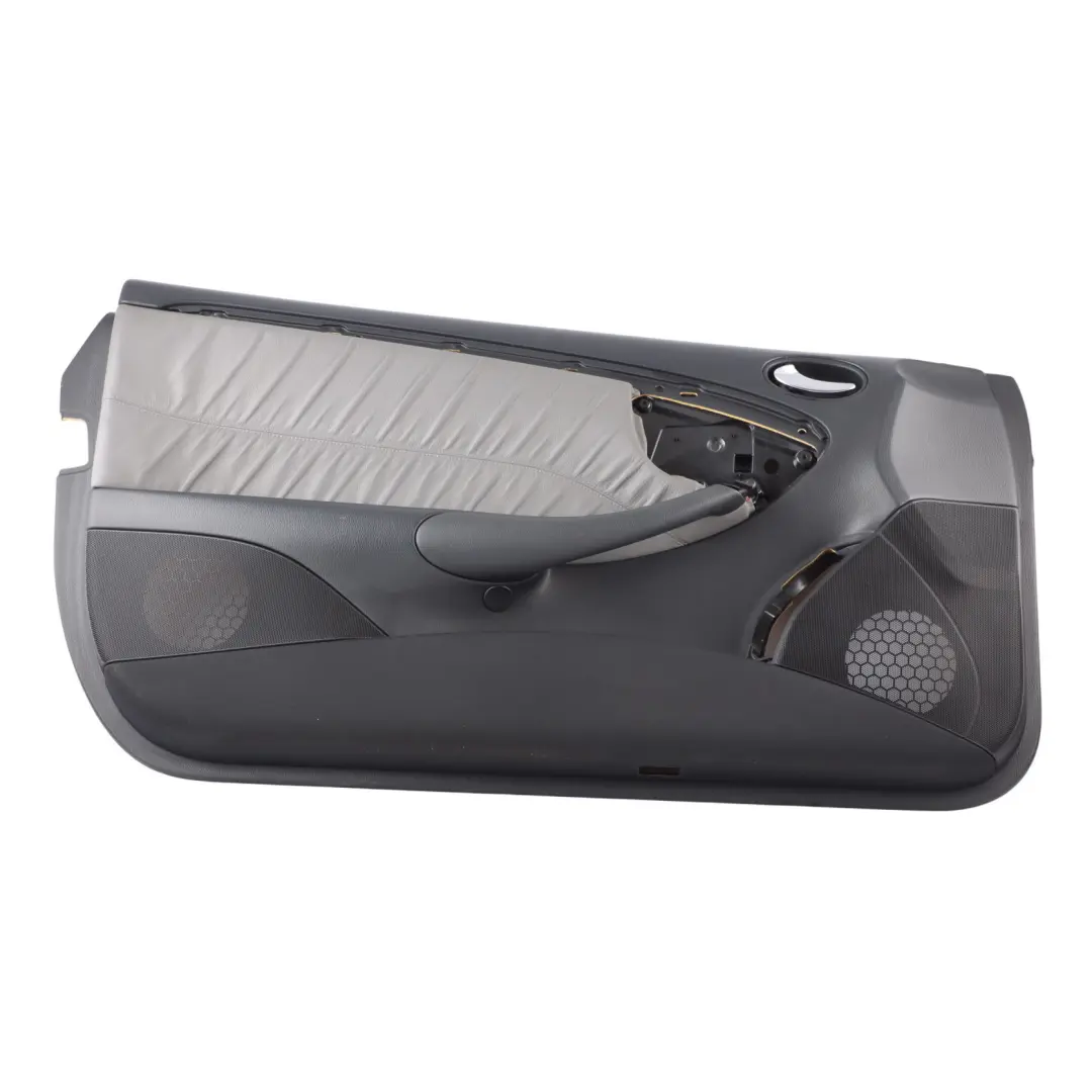 Mercedes CLK C209 Door Card Front Left N/S Door Lining Trim Panel Leather Grey - SKU A2097202751-2 - Part number A2097202751