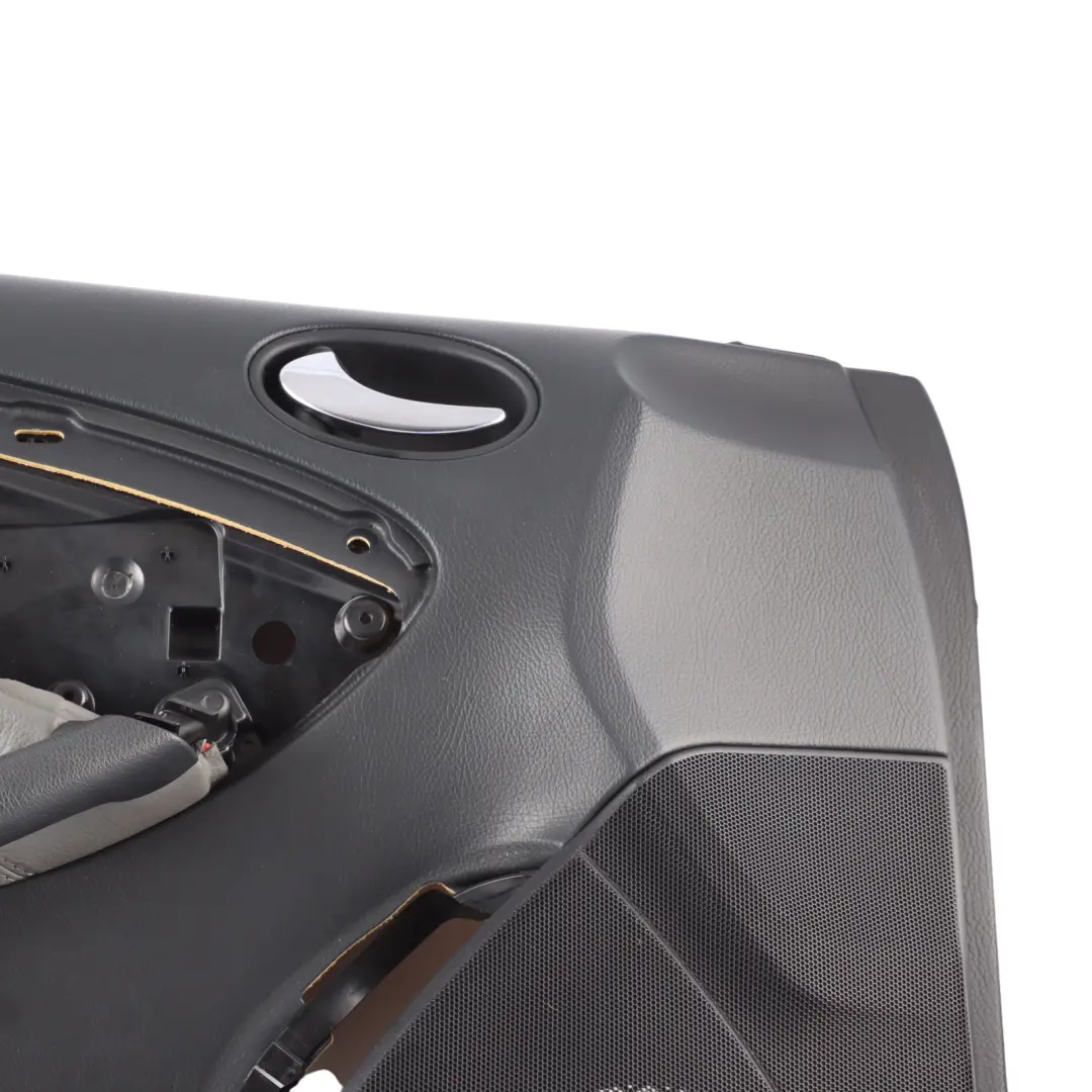 Door Card Front Left N/S Door Lining Trim Panel Leather Grey to Mercedes CLK C209 with Part number A2097202751 Mercedes CLK C209 Door Card Front Left N/S Door Lining Trim Panel Leather Grey - SKU A2097202751-2 - Part number A2097202751