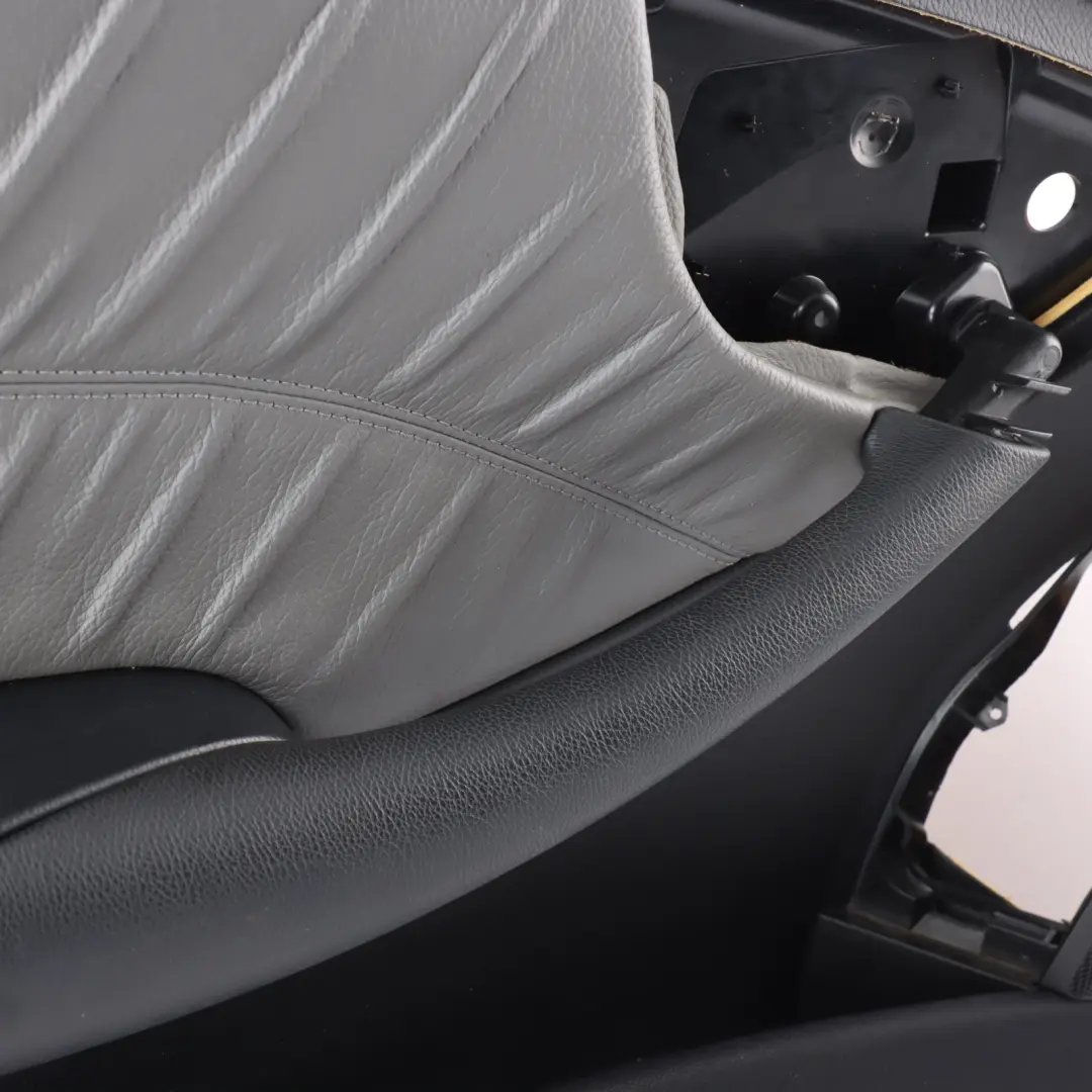 Mercedes CLK C209 Door Card Front Left N/S Door Lining Trim Panel Leather Grey - SKU A2097202751-2 - Part number A2097202751