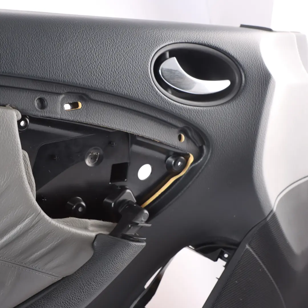Mercedes CLK C209 Door Card Front Left N/S Door Lining Trim Panel Leather Grey - SKU A2097202751-2 - Part number A2097202751