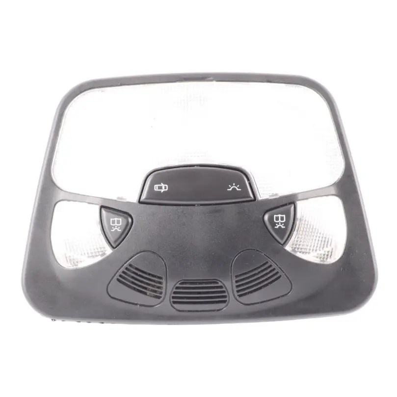 Interior Headliner Roof Lamp Light Switch Panel to Mercedes A209 with Part number A2098202701 Mercedes A209 Interior Headliner Roof Lamp Light Switch Panel - SKU A2098202701 - Part number A2098202701