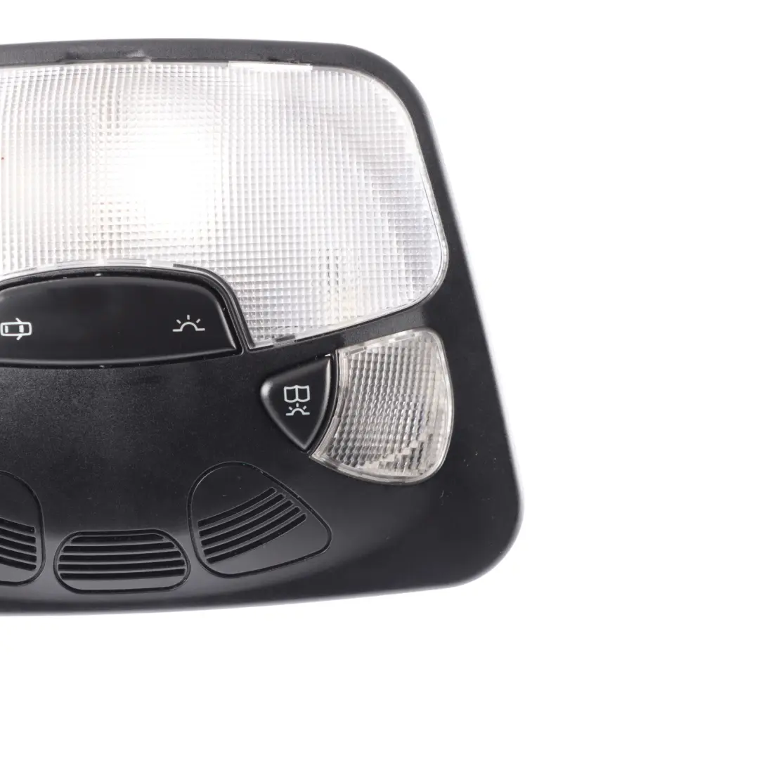 Interior Headliner Roof Lamp Light Switch Panel to Mercedes A209 with Part number A2098202701 Mercedes A209 Interior Headliner Roof Lamp Light Switch Panel - SKU A2098202701 - Part number A2098202701
