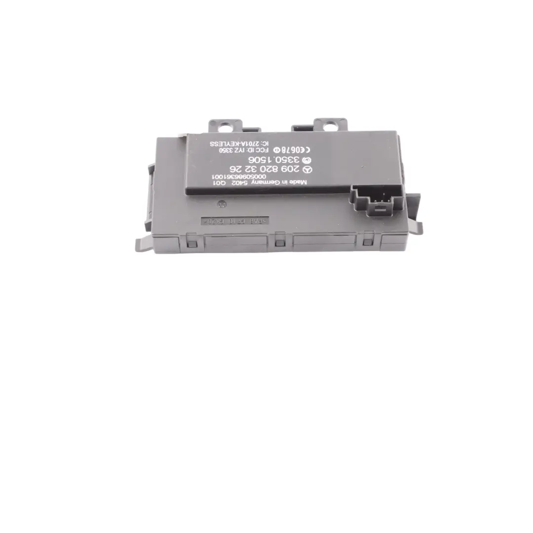 Mercedes A209 Keyless Go Module Entry Control Unit ECU - SKU A2098203226 - Part number A2098203226