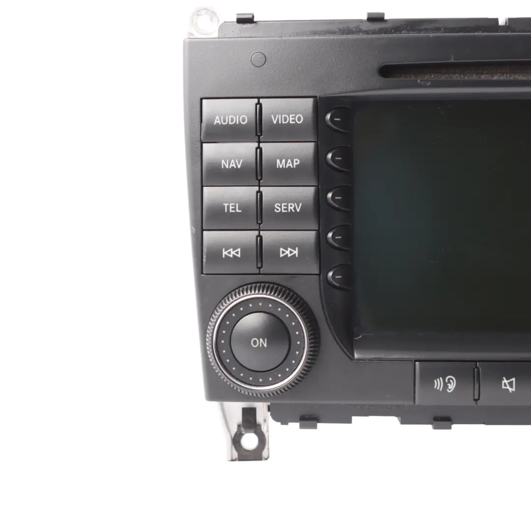 Radio Head Unit Media Player Navigation Screen to Mercedes W209 with Part number A2098205489 Mercedes W209 Radio Head Unit Media Player Navigation Screen - SKU A2098205489-1 - Part number A2098205489
