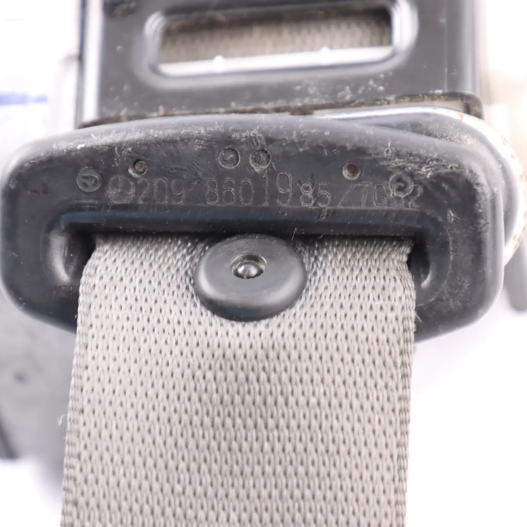 Mercedes CLK W209 Seat Belt Front Left Right N/O/S Belt Grey - SKU A2098601985-1 - Part number A2098601985