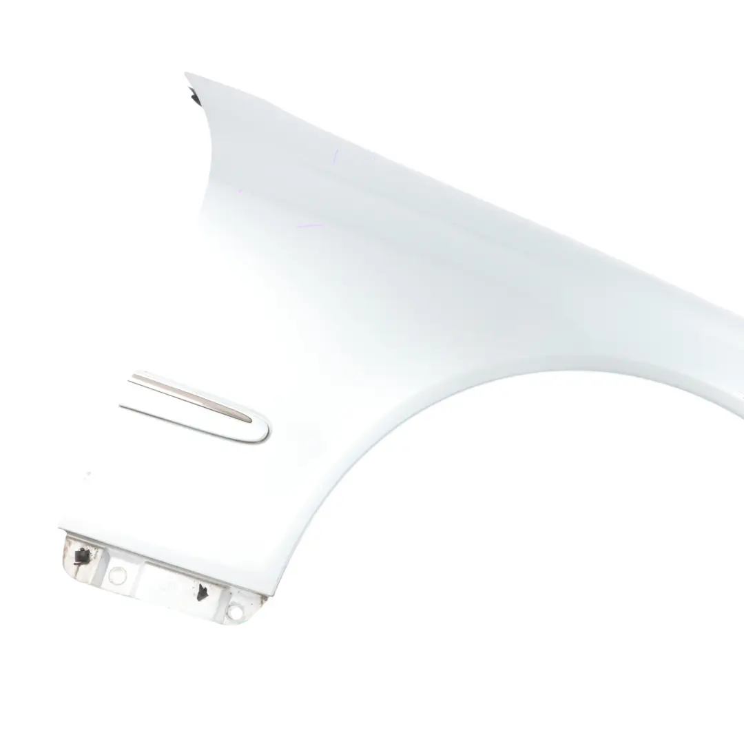 Side Panel Front Right O/S Wing Fender Tellurium Silver - 762 to Mercedes CLK C209 with Part number A2098800418 Mercedes CLK C209 Side Panel Front Right O/S Wing Fender Tellurium Silver - 762 - SKU A2098800418-TES - Part number A2098800418
