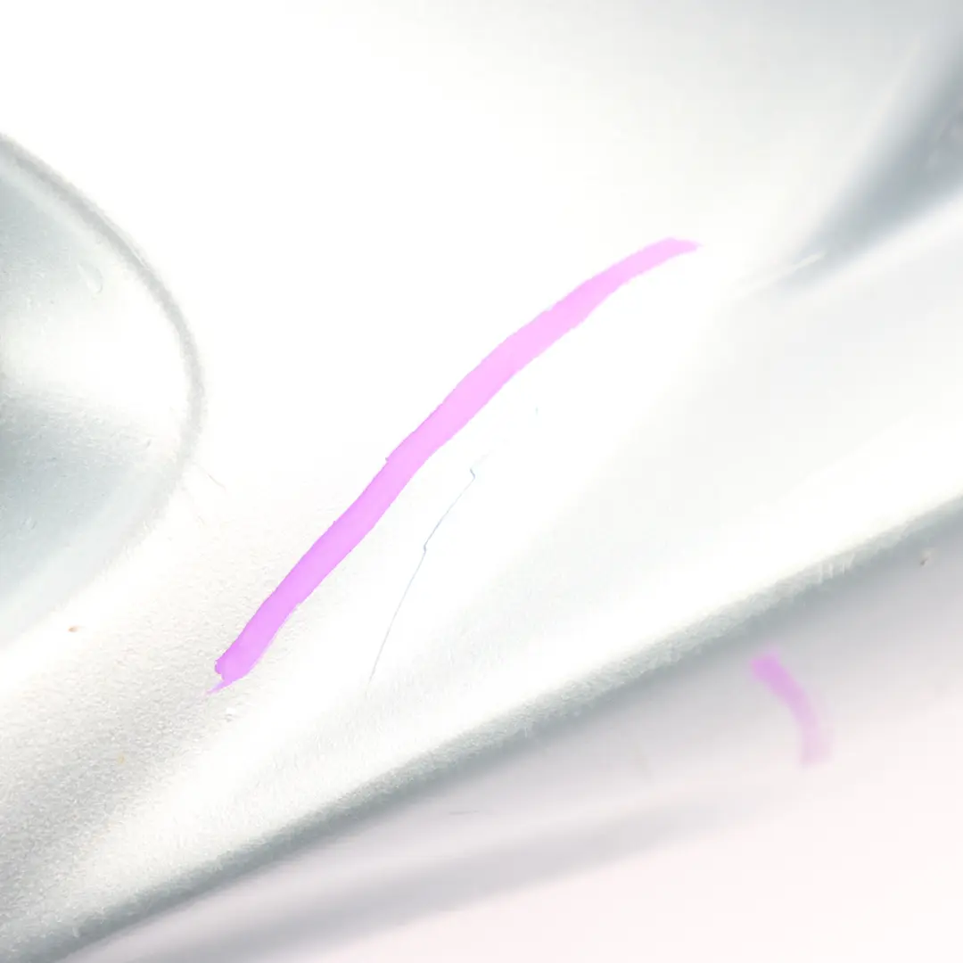 Front Bumper AMG Trim Panel Cover Tellurium Silver Metallic - 762 to Mercedes W209 with Part number A2098854425 Mercedes W209 Front Bumper AMG Trim Panel Cover Tellurium Silver Metallic - 762 - SKU A2098854425-TES - Part number A2098854425