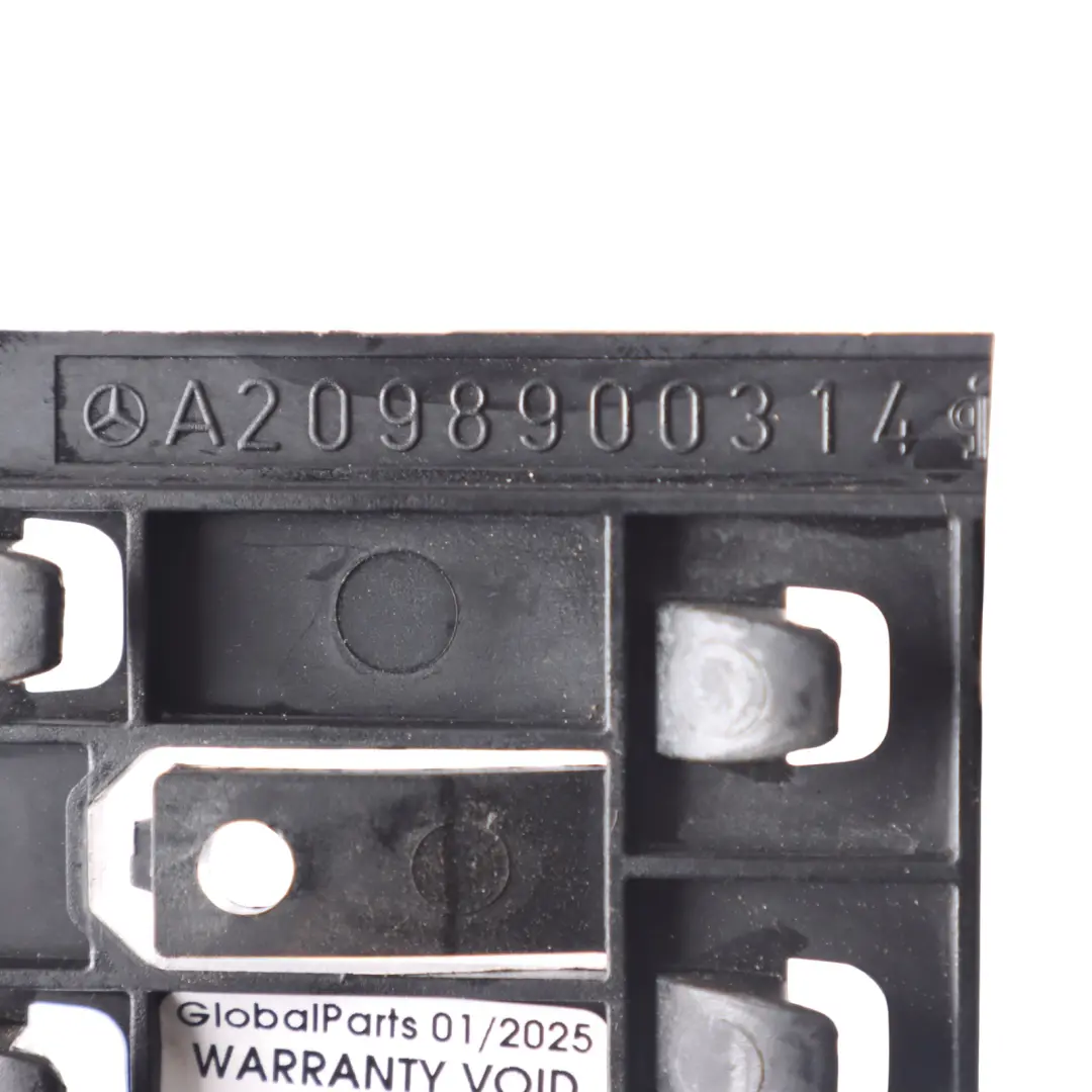Warning Triangle Holder Mount Bracket to Mercedes CLK A209 Convertible with Part number A2098900314 Mercedes CLK A209 Convertible Warning Triangle Holder Mount Bracket - SKU A2098900314 - Part number A2098900314