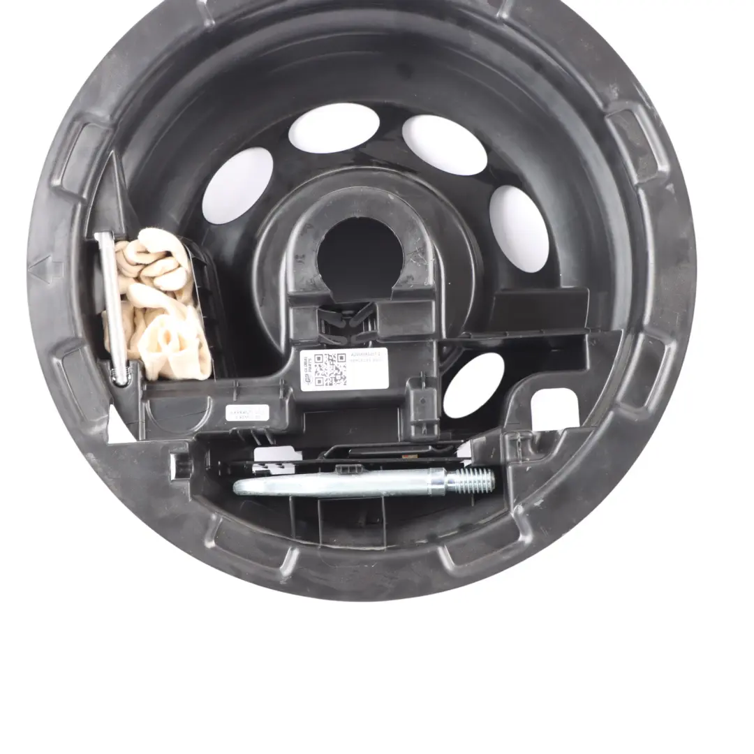 Spare Wheel Bracket Mercedes CLK W203 C209 Cover Tool Box to with Part number A2098980207 Spare Wheel Bracket Mercedes CLK W203 C209 Cover Tool Box - SKU A2098980207-2 - Part number A2098980207