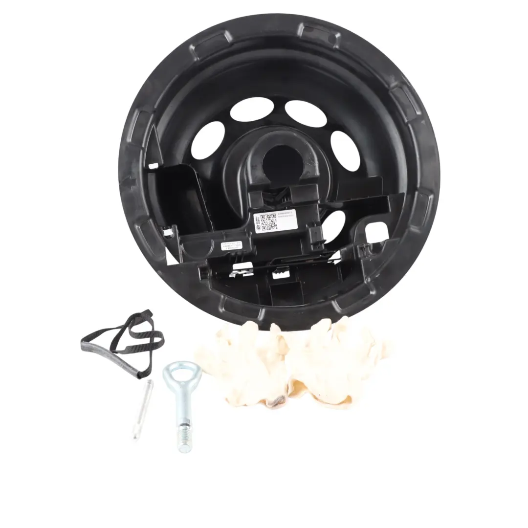 Spare Wheel Bracket Mercedes CLK W203 C209 Cover Tool Box to with Part number A2098980207 Spare Wheel Bracket Mercedes CLK W203 C209 Cover Tool Box - SKU A2098980207-2 - Part number A2098980207