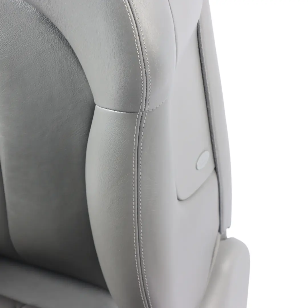 Mercedes A209 Seat Front Left N/S Heated Memory Leather Nappa Basalt Grey - SKU A2099106993-2 - Part number A2099106993
