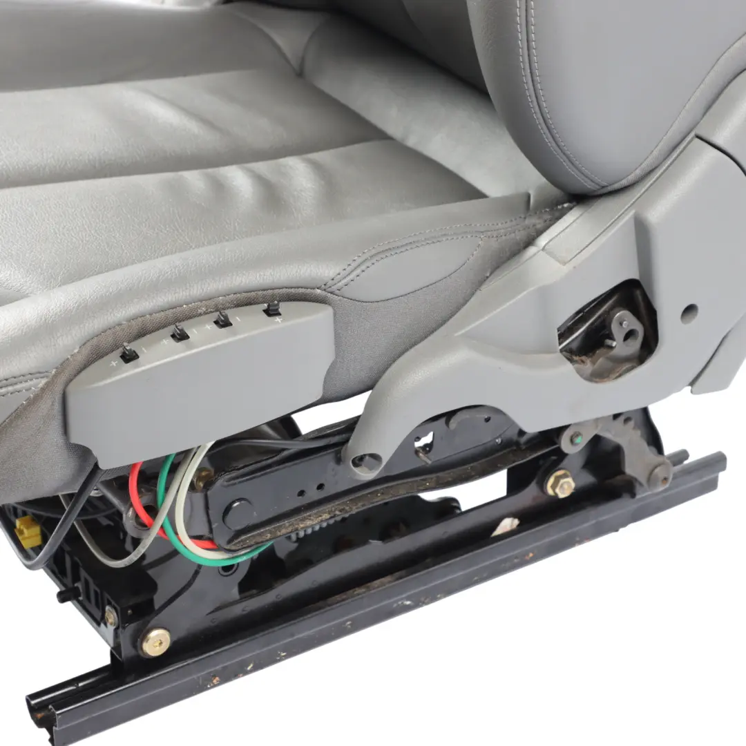 Mercedes A209 Seat Front Right O/S Heated Memory Leather Nappa Basalt Grey - SKU A2099107093-2 - Part number A2099107093