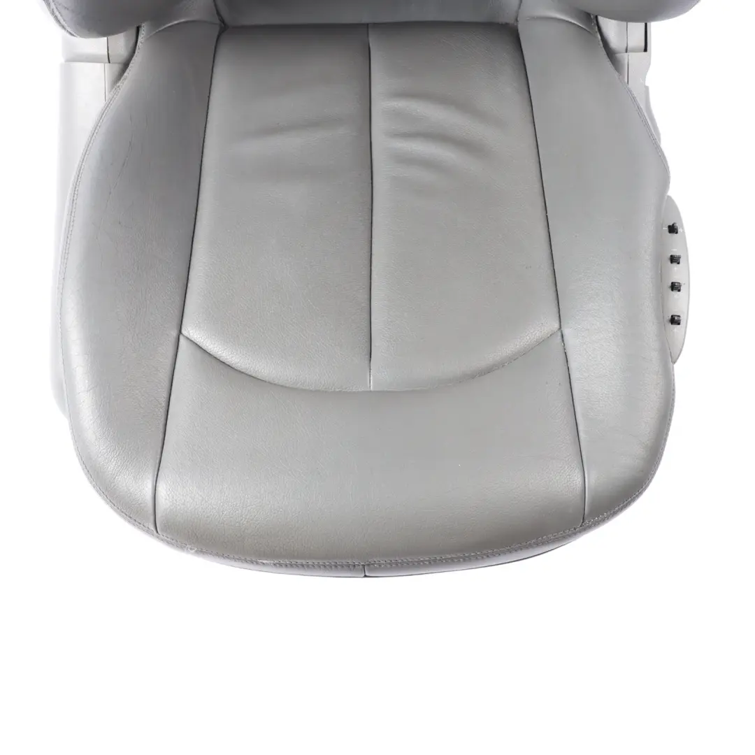 Mercedes A209 Seat Front Right O/S Heated Memory Leather Nappa Basalt Grey - SKU A2099107093-2 - Part number A2099107093