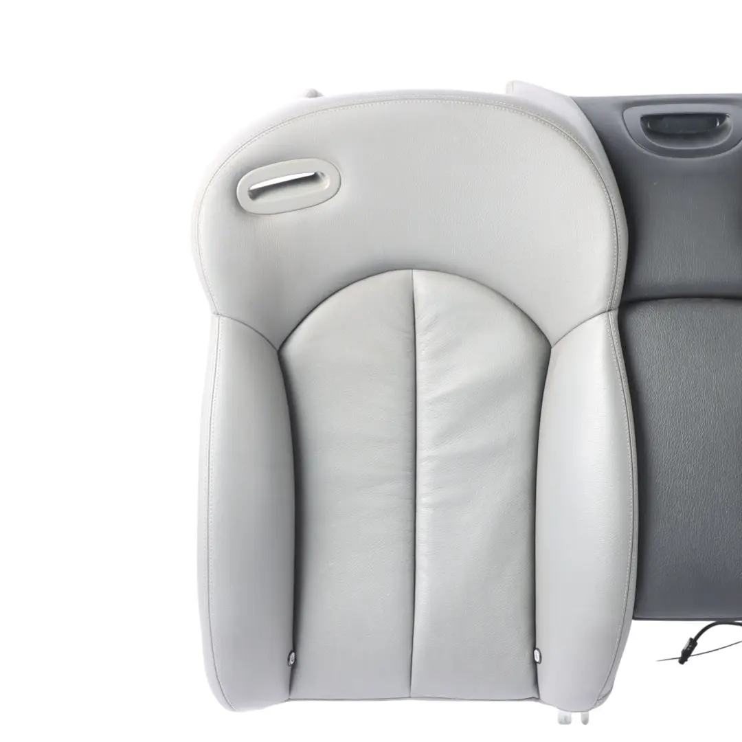Backrest Back Rest Leather Nappa Grey to Mercedes A209 Cabrio Rear Seat with Part number A2099204935 Mercedes A209 Cabrio Rear Seat Backrest Back Rest Leather Nappa Grey - SKU A2099204935-2 - Part number A2099204935